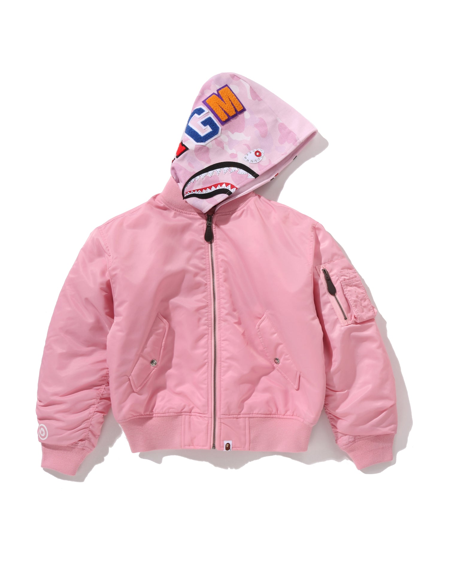 A BATHING APE® Shark Hoodie MA-1 | Bape official website – INT