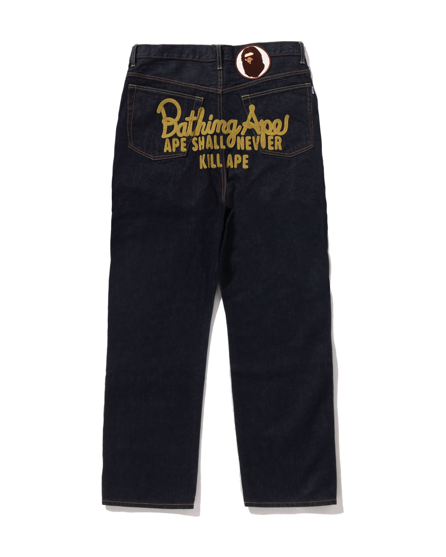 A BATHING APE® Champion Denim Pants | Bape official website – INT A BATHING APE® Champion Denim Pants | Bape official website – INT