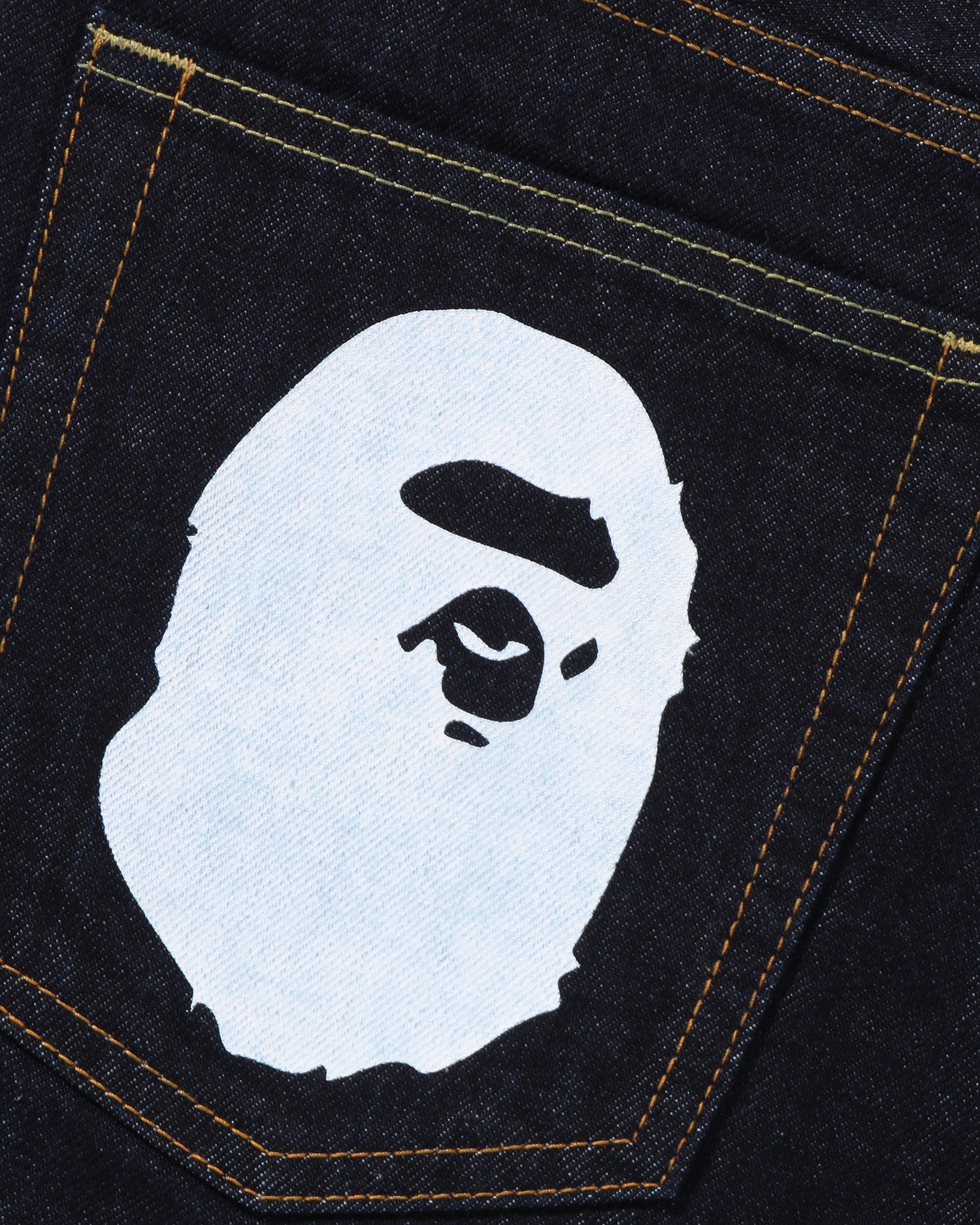 A BATHING APE® Ape Head Denim Pants | Bape official website – INT