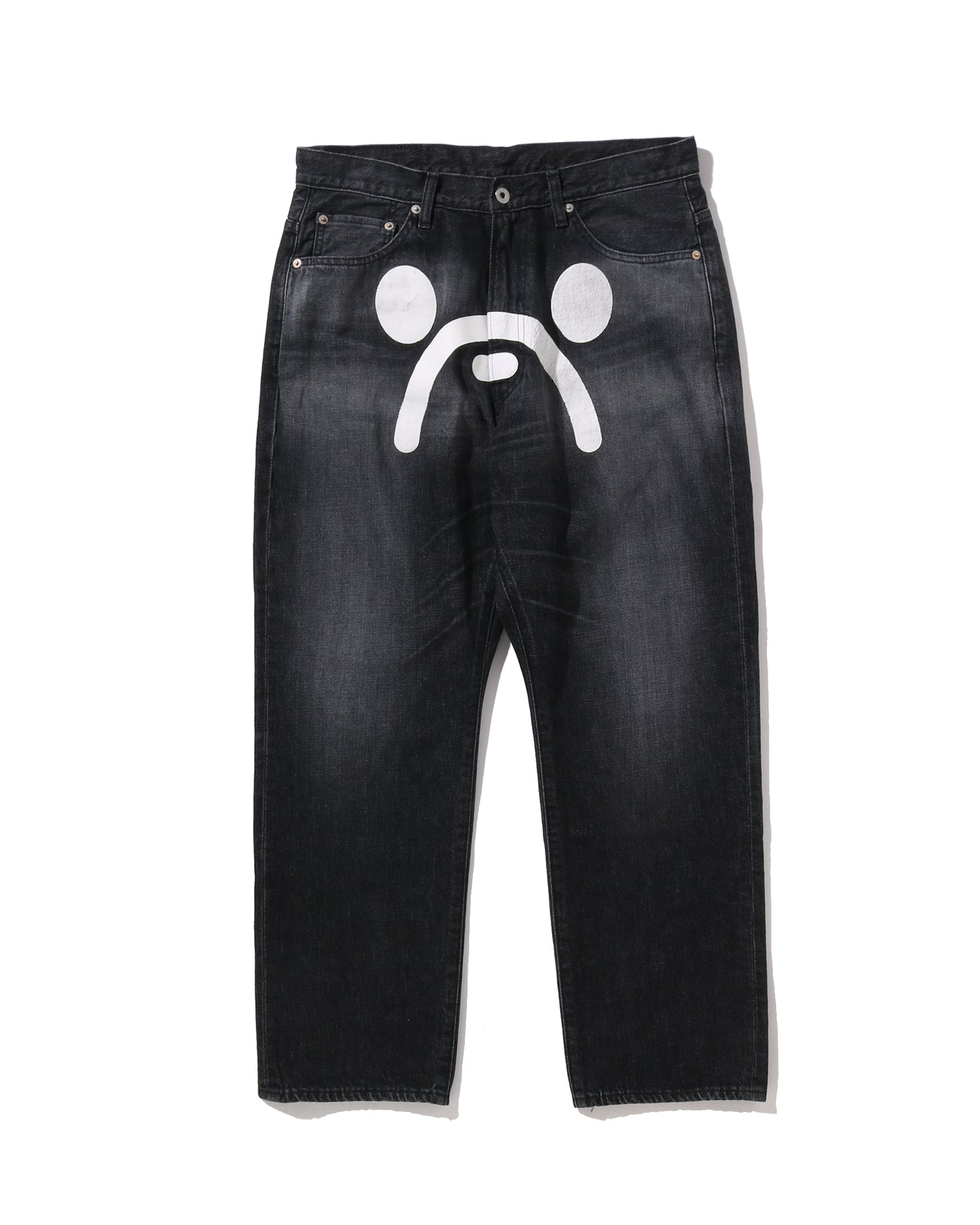 A BATHING APE® Milo Face 13 Oz Denim Pants | Bape official website