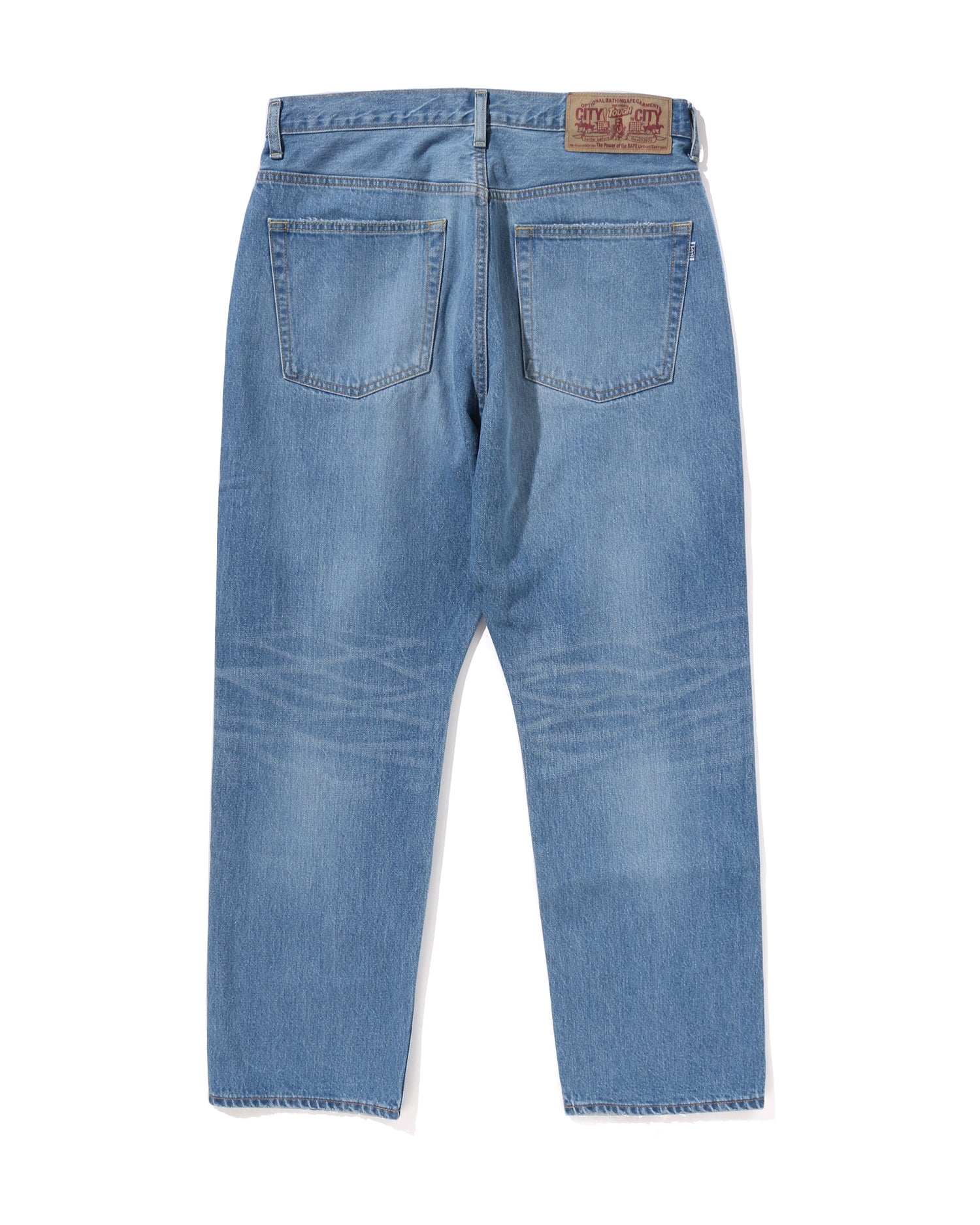 A BATHING APE® Shark Loose Fit 13 Oz Denim Pants | Bape