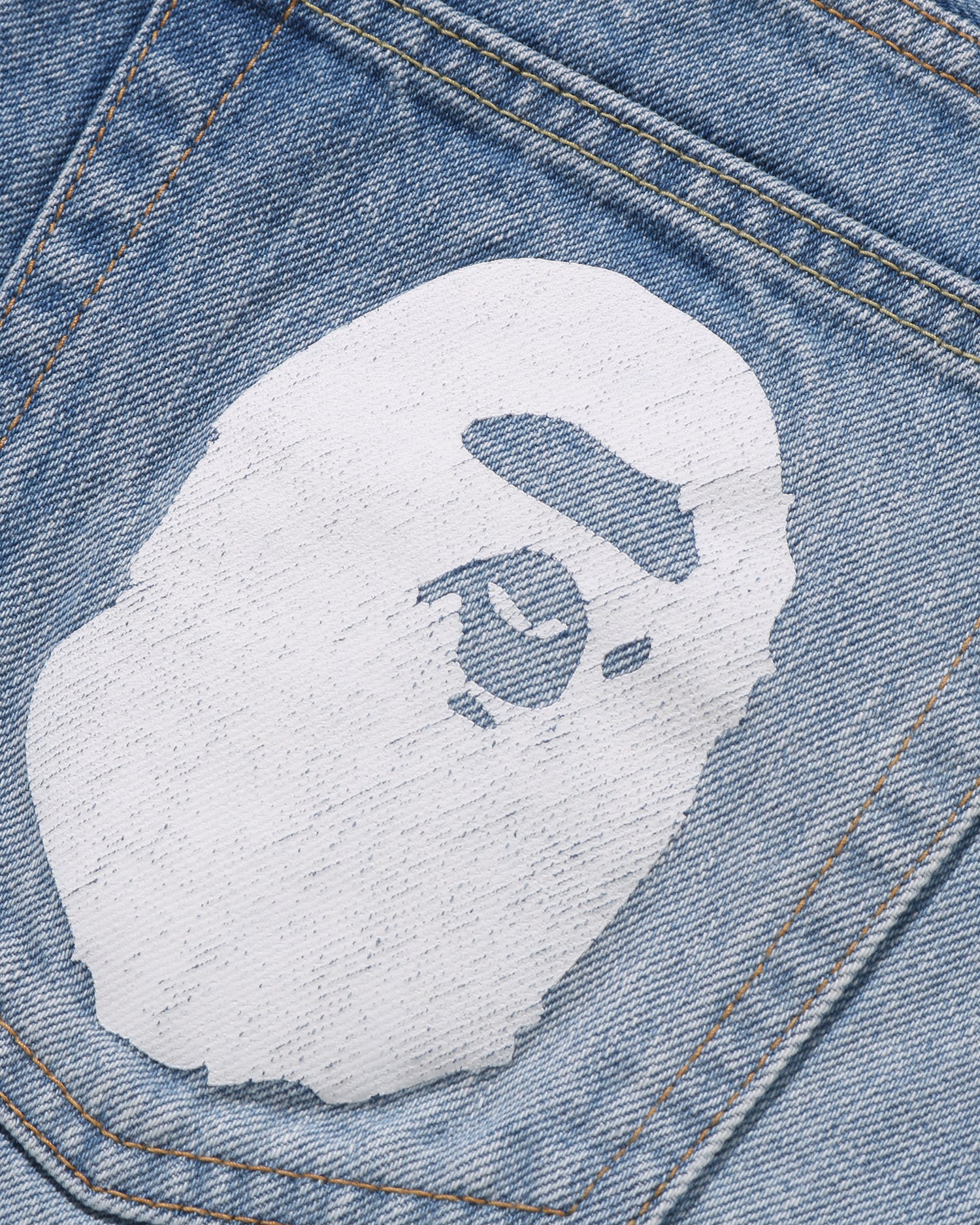【や＊ページ】 BAPE デニム A BATHING APE® Ape Head Denim Pants | Bape official website – INT