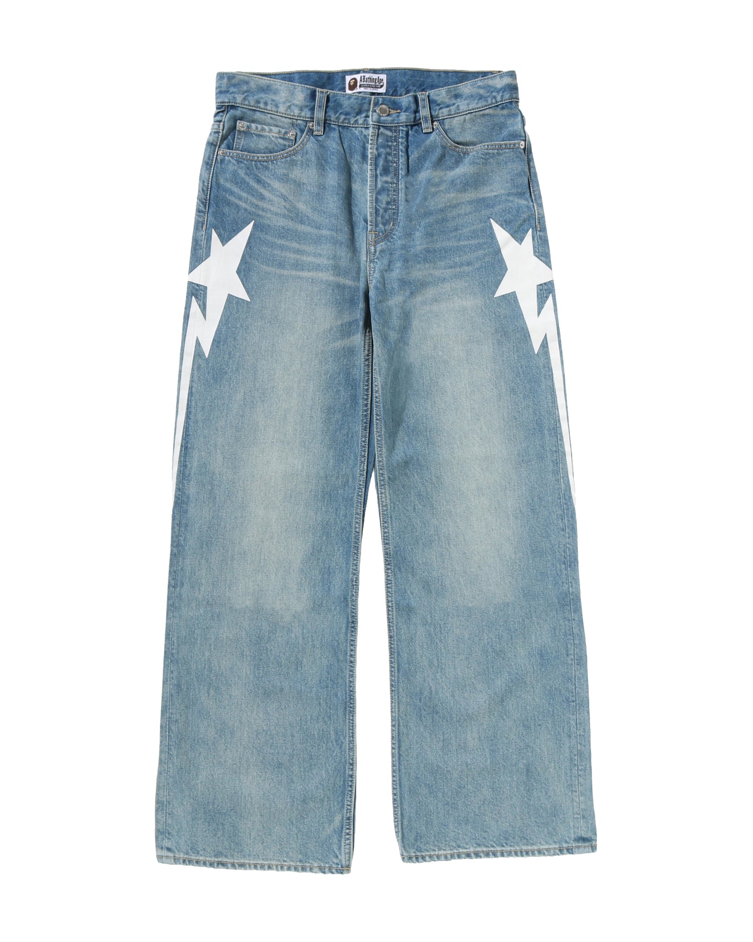 A BATHING APE® STA Selvedge Denim Pants | Bape official website