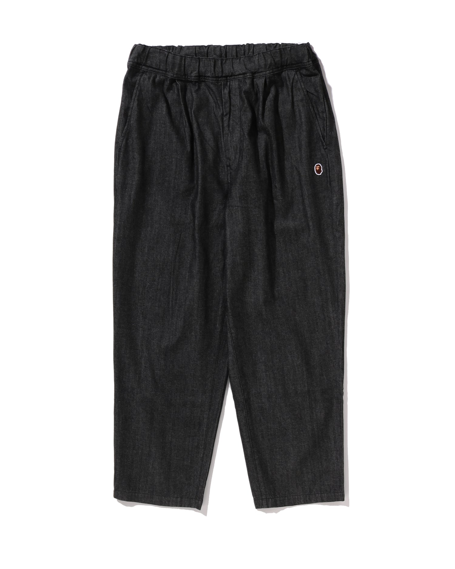 A BATHING APE® One Point 1 Pleat Elasticated Denim Pants