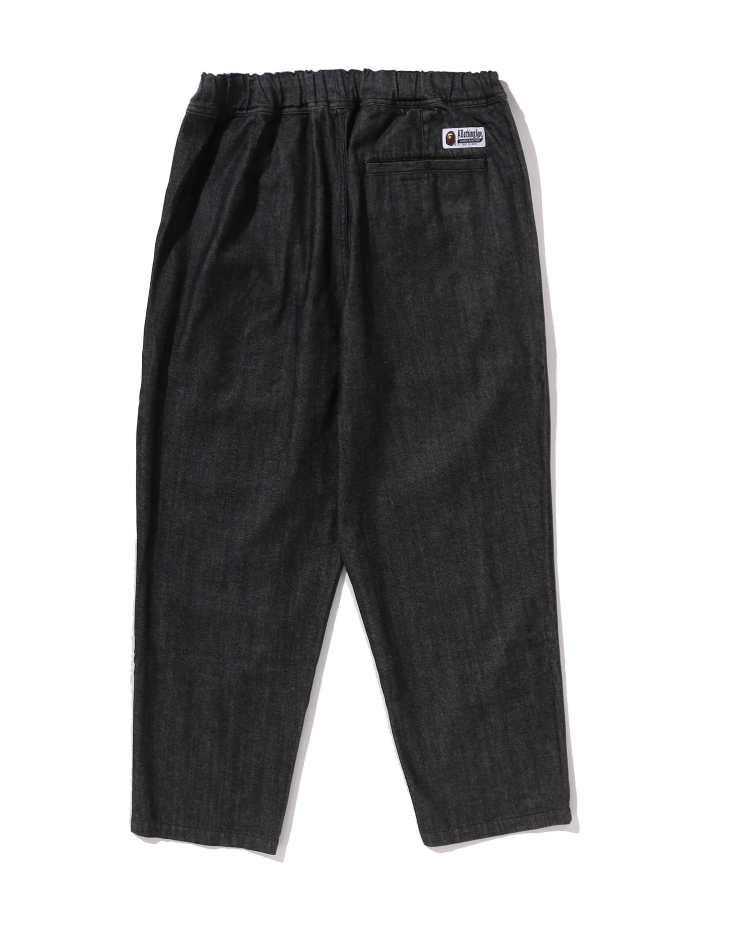 A BATHING APE® One Point 1 Pleat Elasticated Denim Pants