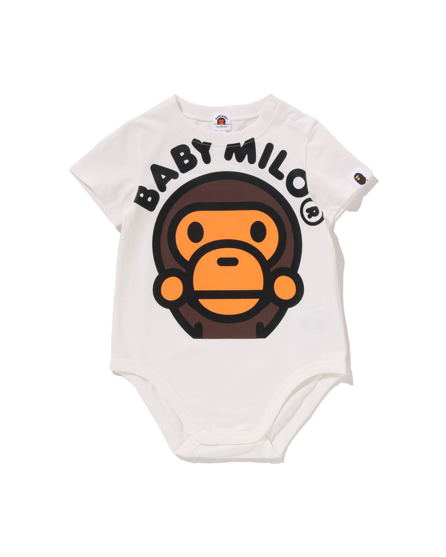 A BATHING APE® Babies Big Baby Milo Bodysuit | Bape official