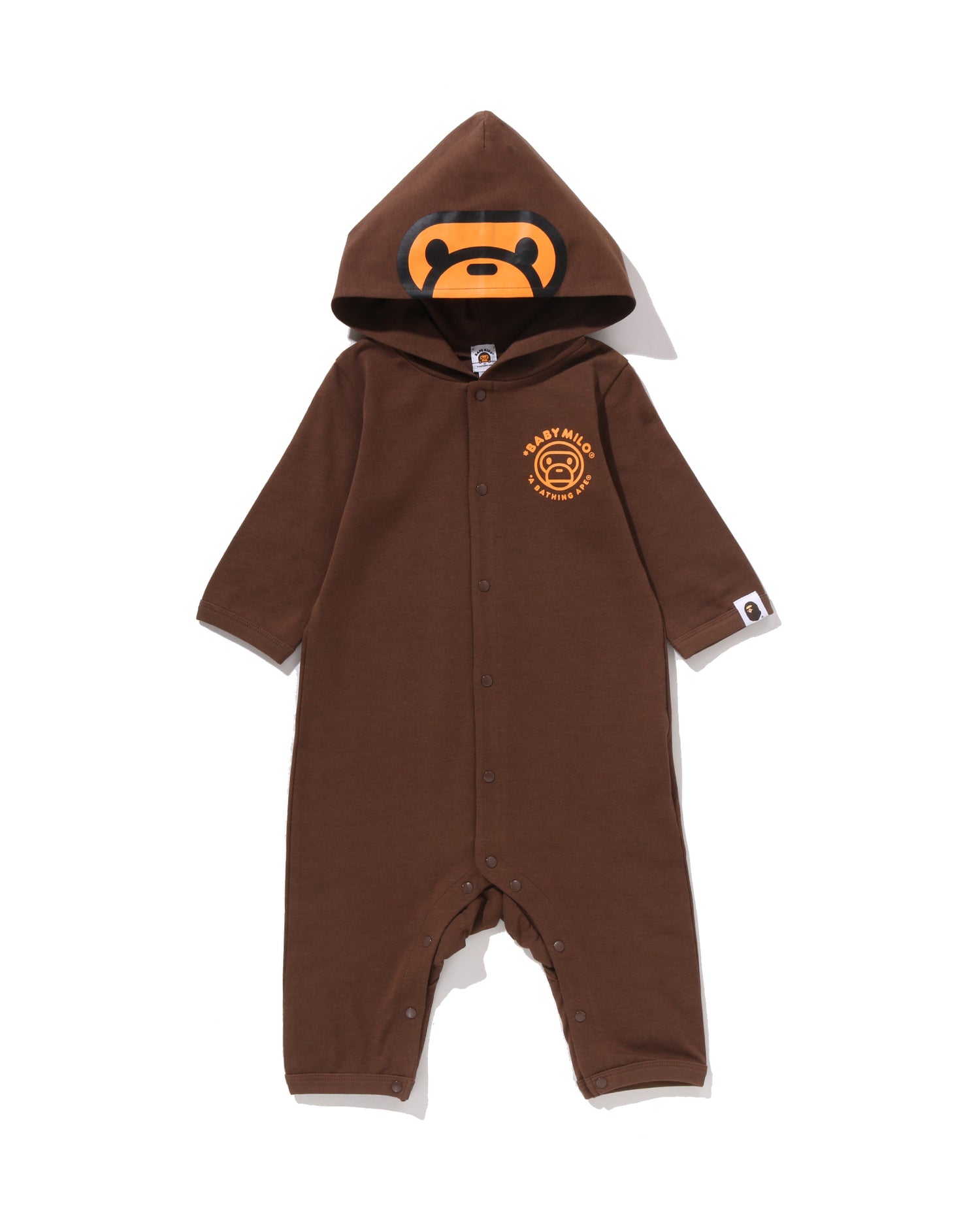 A BATHING APE® Kids Baby Milo Hoodie Rompers | Bape official