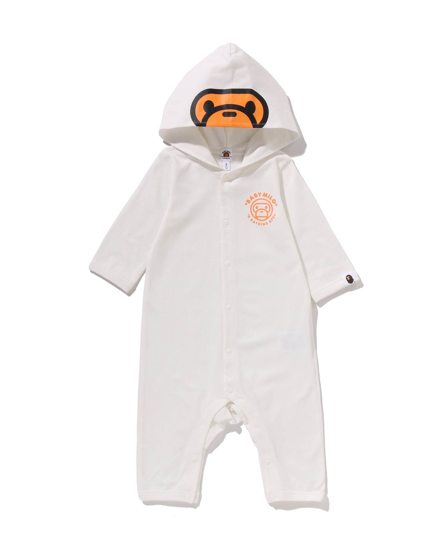 A BATHING APE® Kids Baby Milo Hoodie Rompers | Bape official