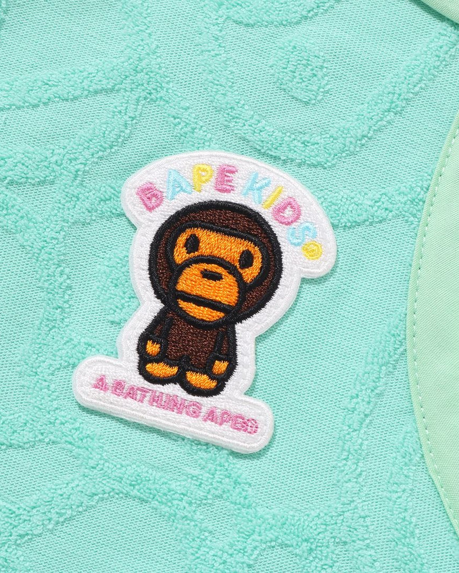 A BATHING APE® Kids All Baby Milo Pile Sleeper | Bape