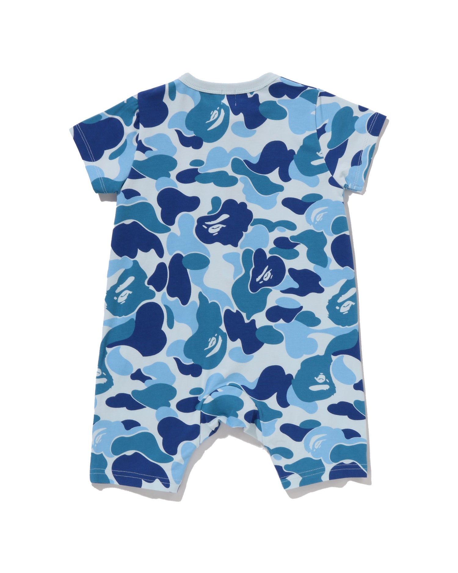 A BATHING APE® Babies Abc Camo Ape Head Rompers | Bape official