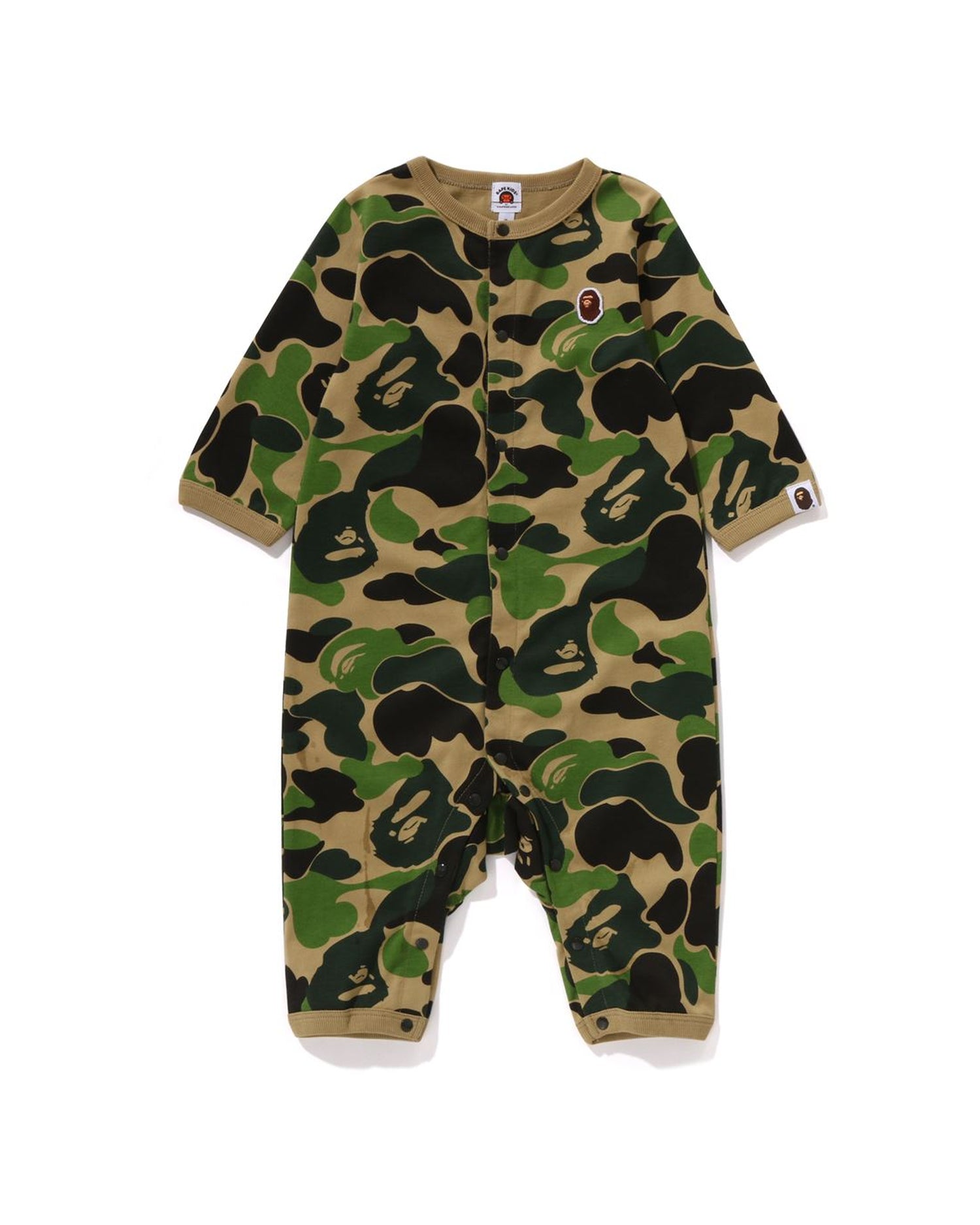 A BATHING APE Babies Abc Camo Rompers Bape official website INT.BAPE .COM