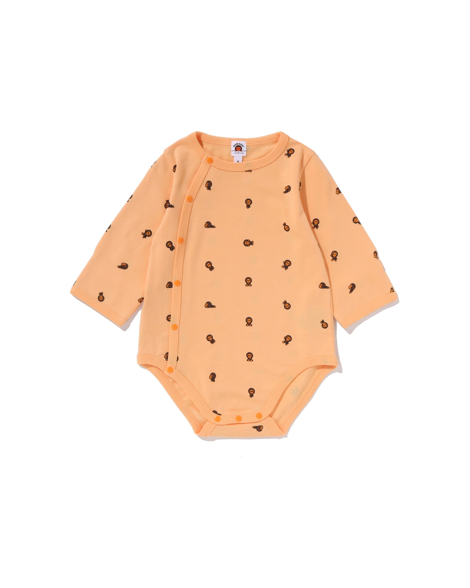 A BATHING APE® Babies Baby Milo Monogram Bodysuit | Bape official