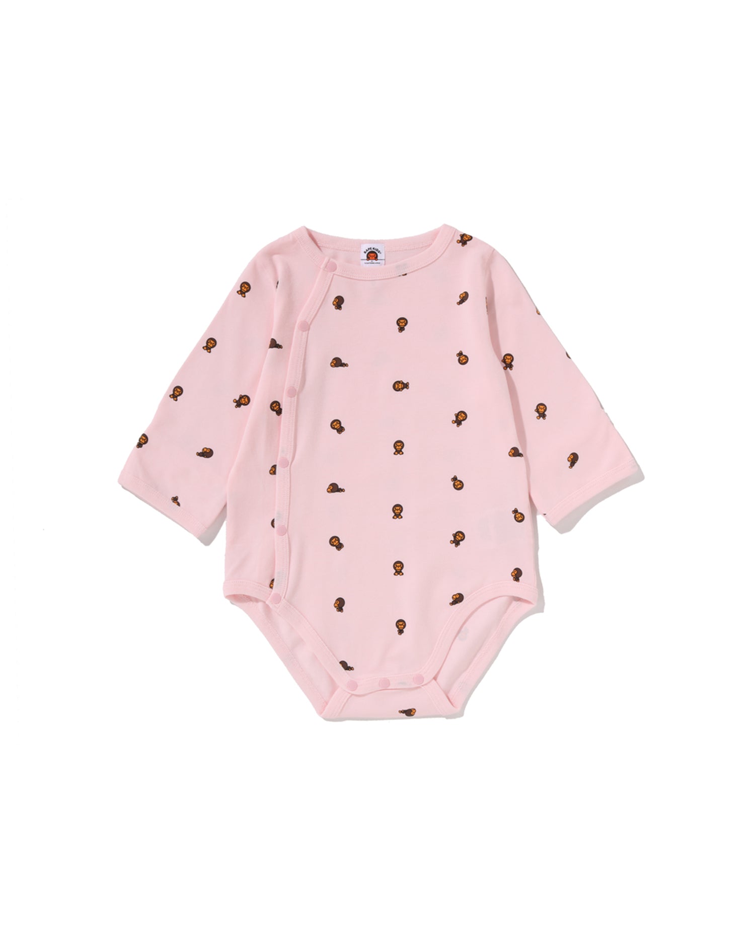A BATHING APE® Babies Baby Milo Monogram Bodysuit | Bape official