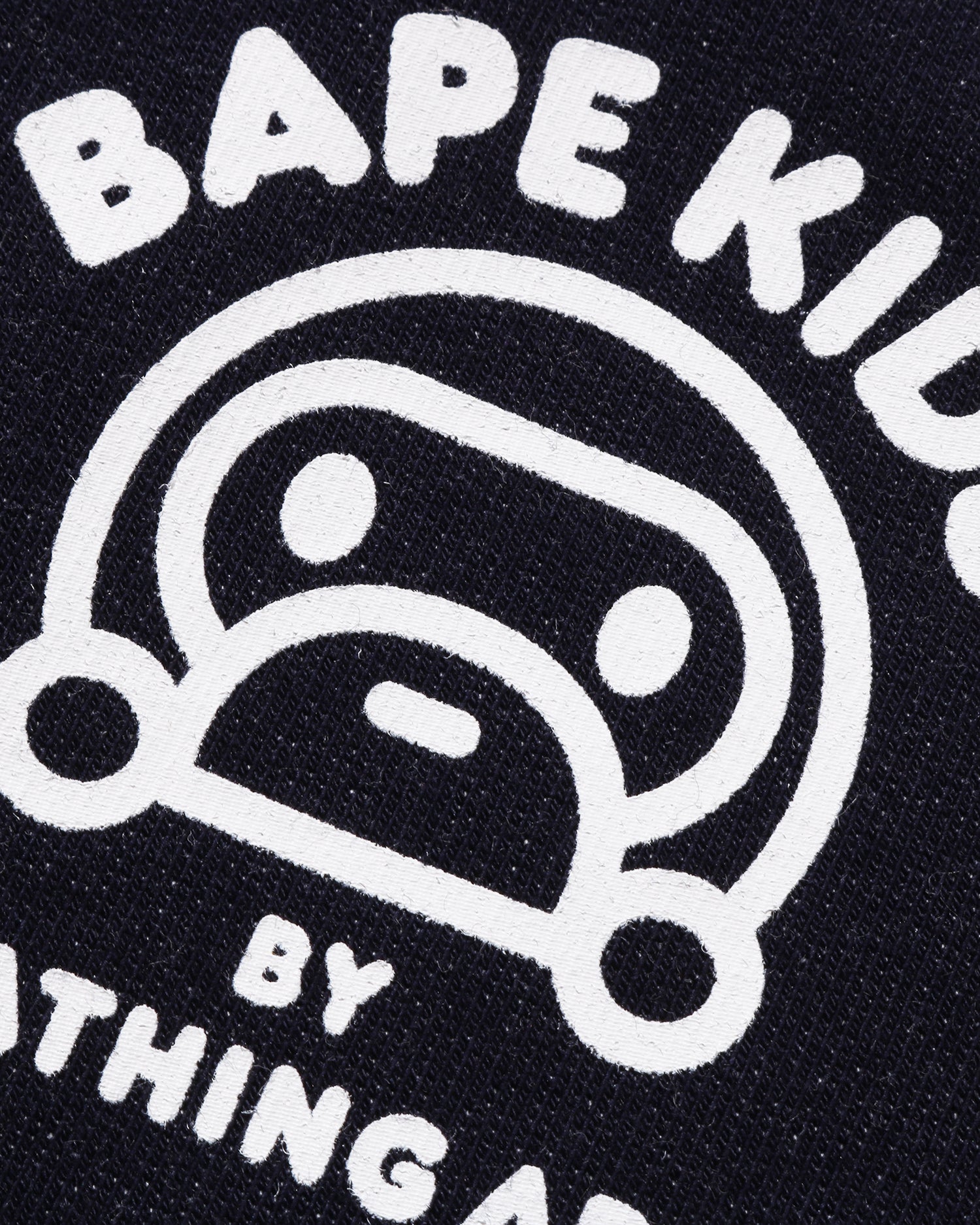 A BATHING APE® Babies Baby Milo Monogram Salopette Layered Rompers