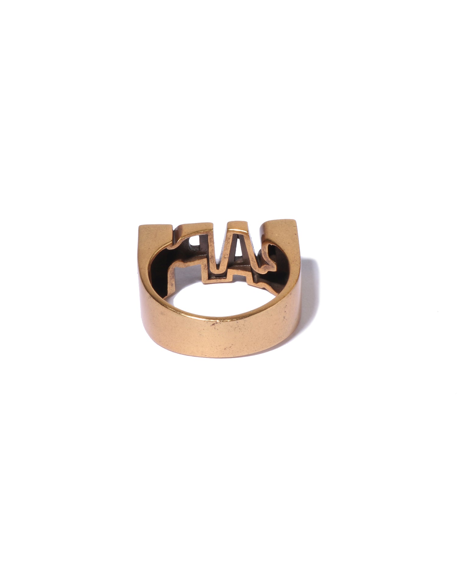 A BATHING APE ゴールドリング サイズ20 A BATHING APE® BAPE Logo Ring | Bape official website – INT.BAPE.COM