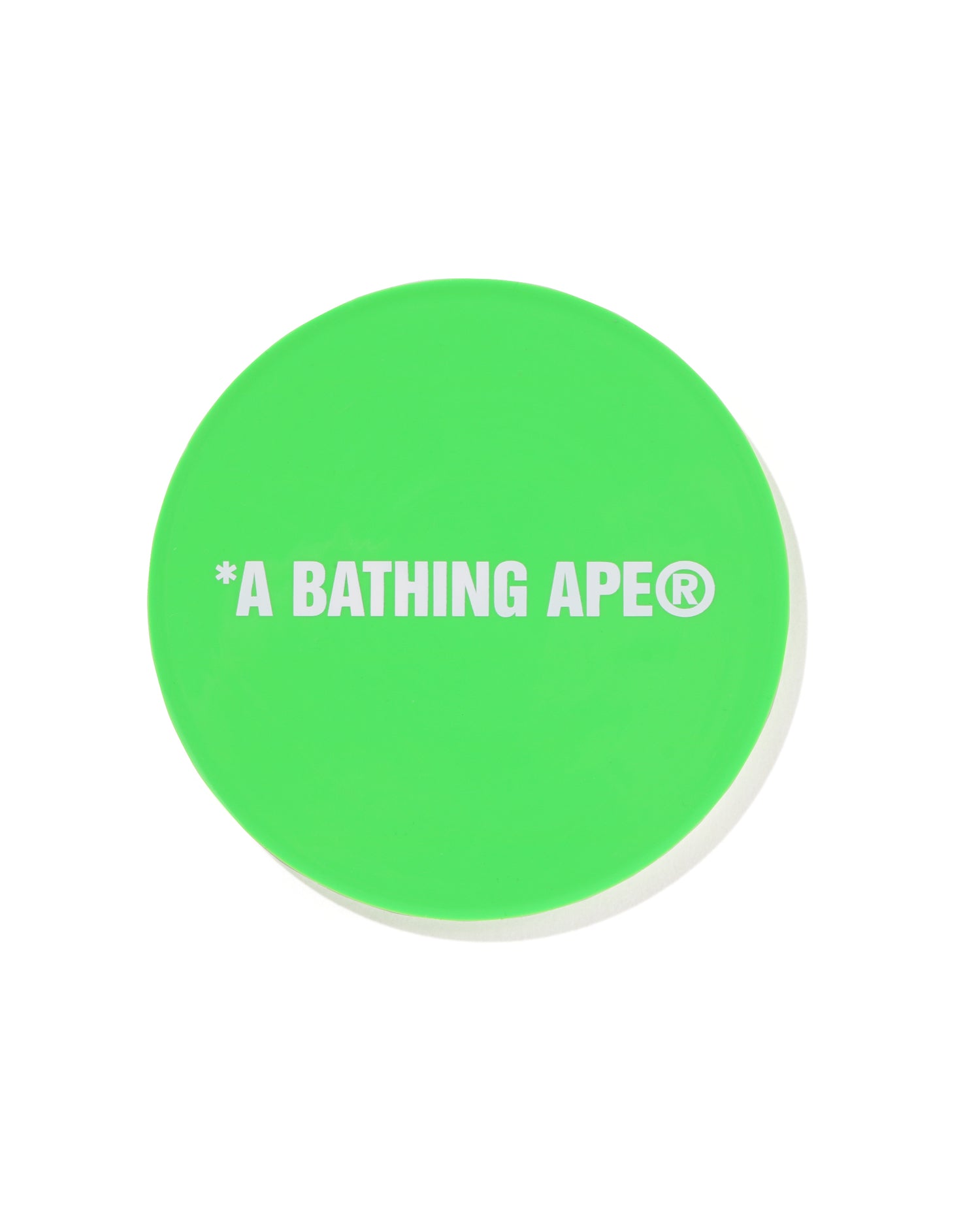 A BATHING APE® Busy Works Neon Color Rubber Coaster | Bape