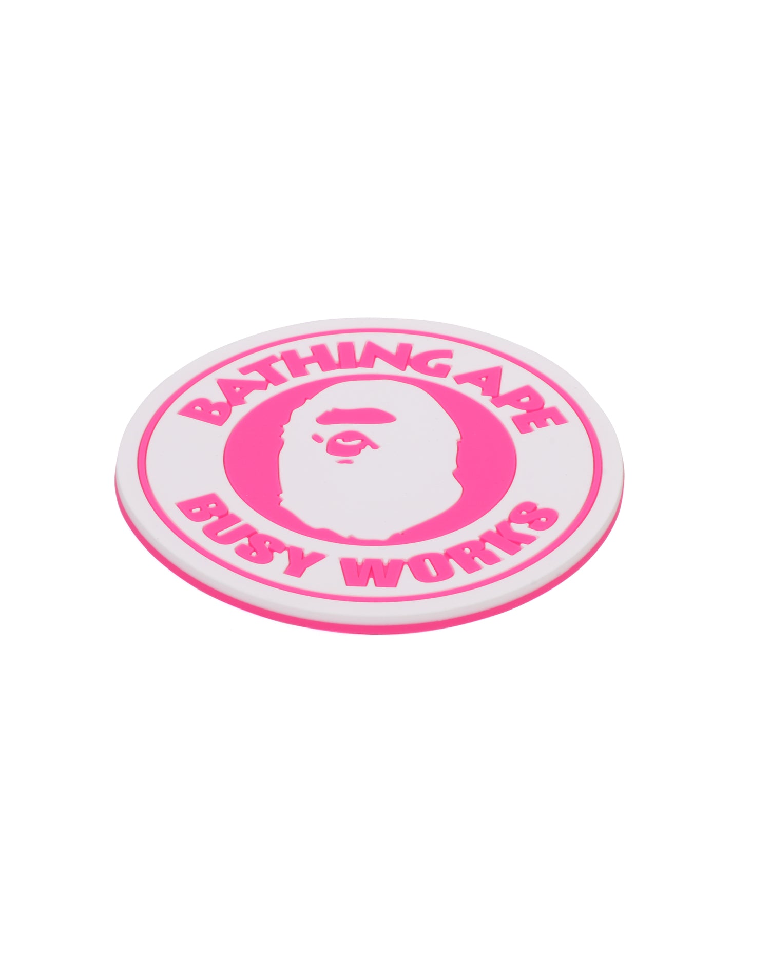 A BATHING APE® Busy Works Neon Color Rubber Coaster | Bape