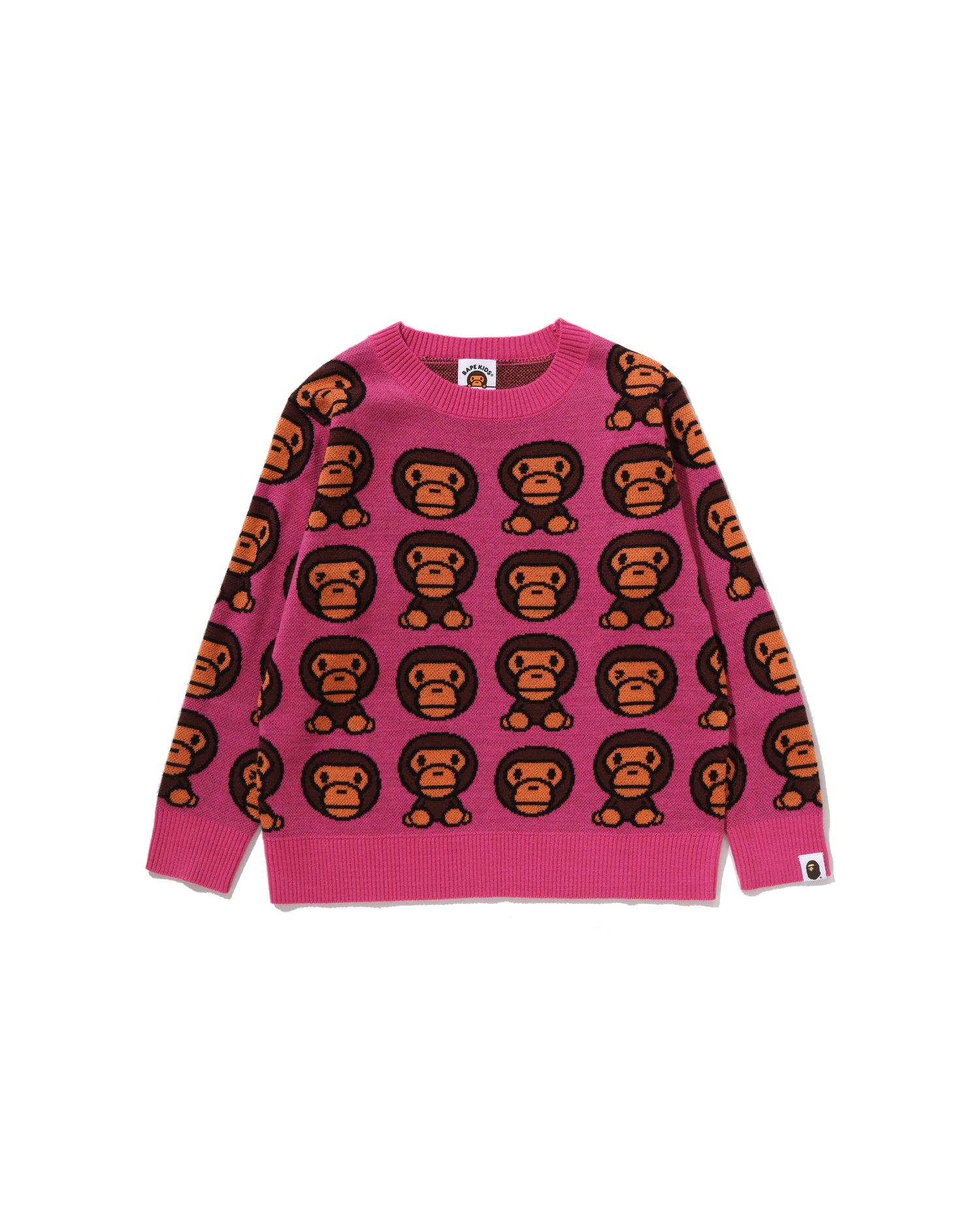 A Bathing Ape Bape BABY MILO カウチン ニット 古着 A BATHING APE - BABY MILO カウチン ニット ジャケット a bathing ape