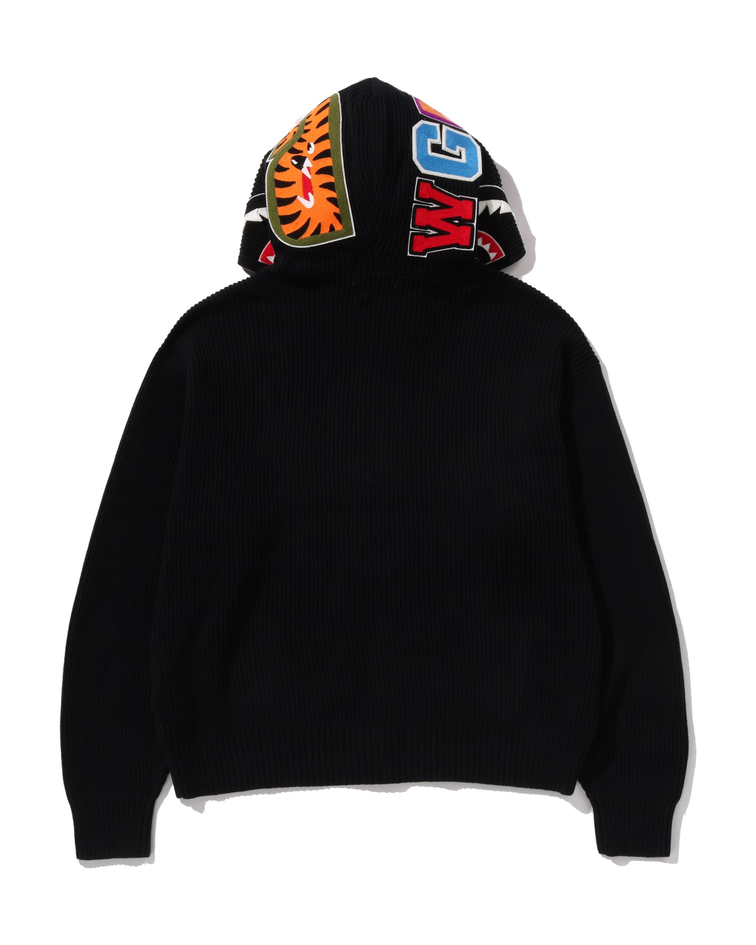 A BATHING APE® Shark Full Zip Knit Hoodie | Bape official website