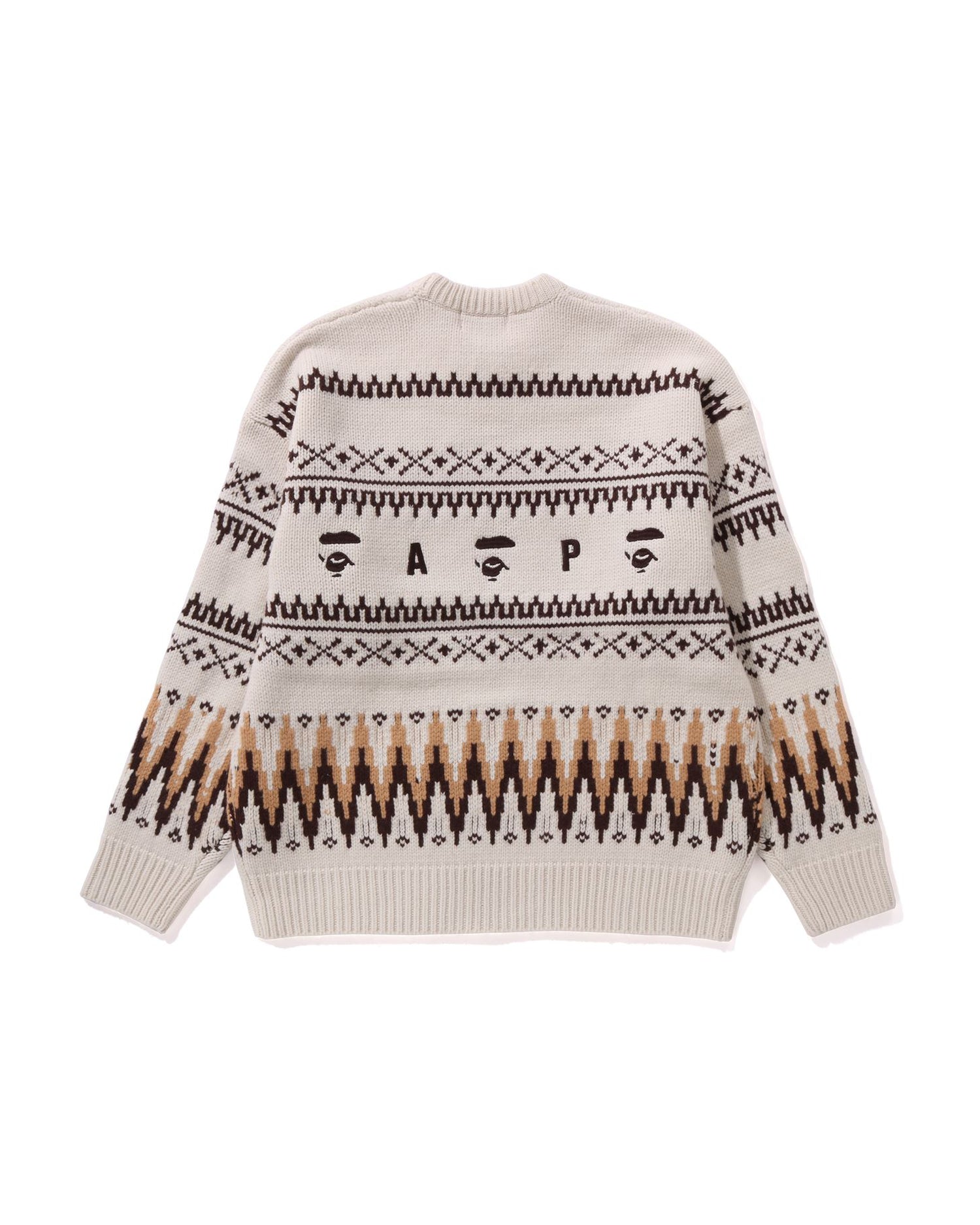 APE ニット　Lサイズ A BATHING APE® BAPE Snowflake Knit Sweater | Bape official