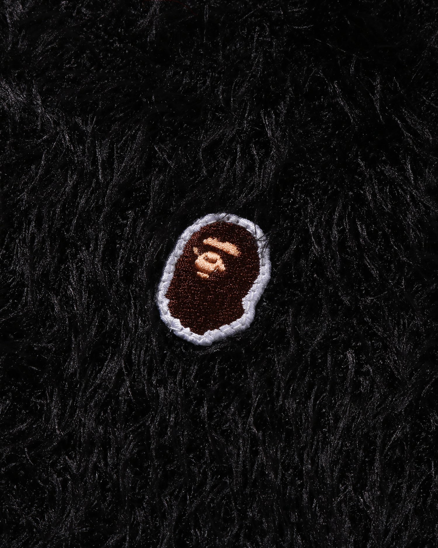 A BATHING APE® One Point Shaggy Sweater | Bape official website