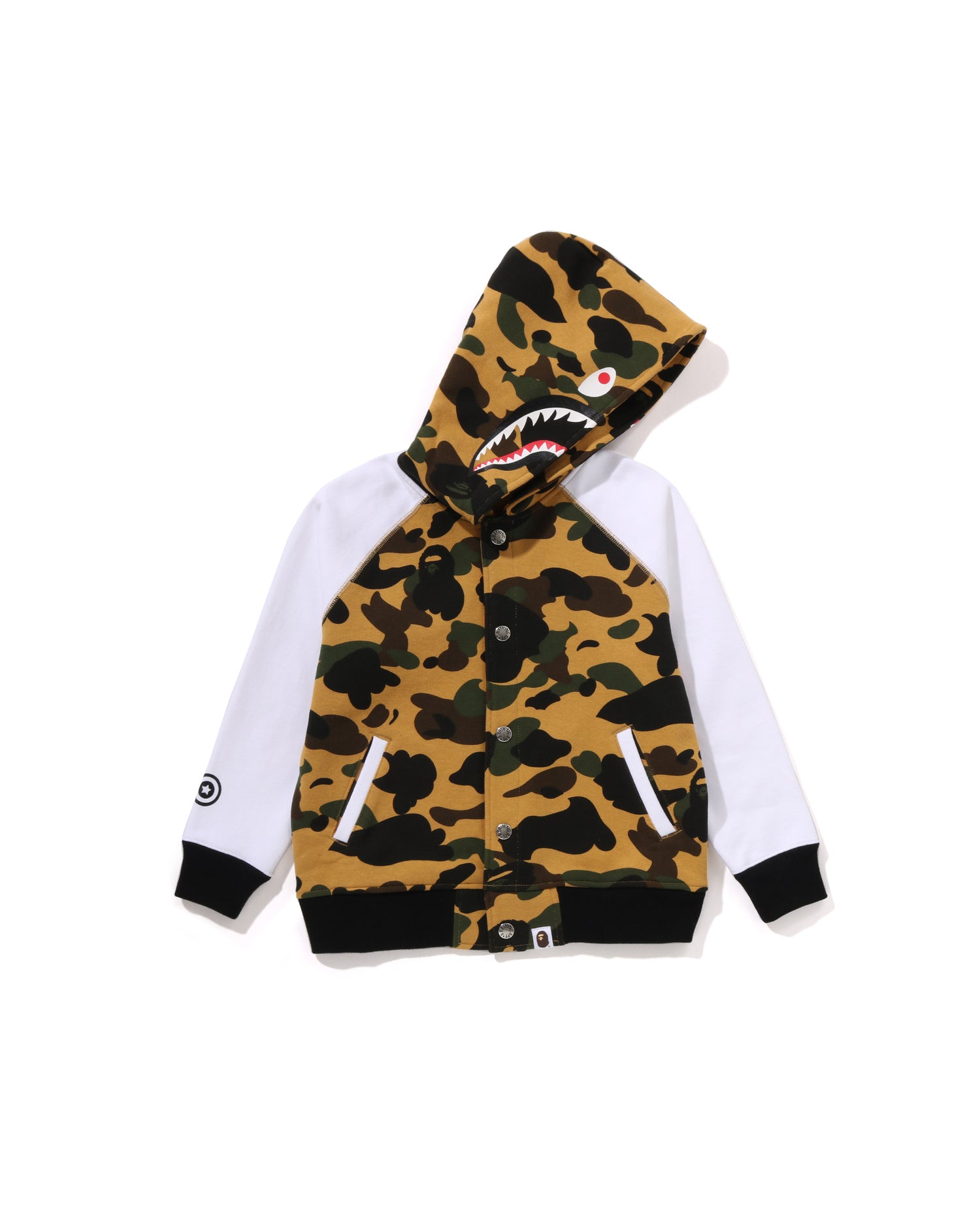 A BATHING APE® Kids 1st Camo Shark Hoodie Sweat Varsity