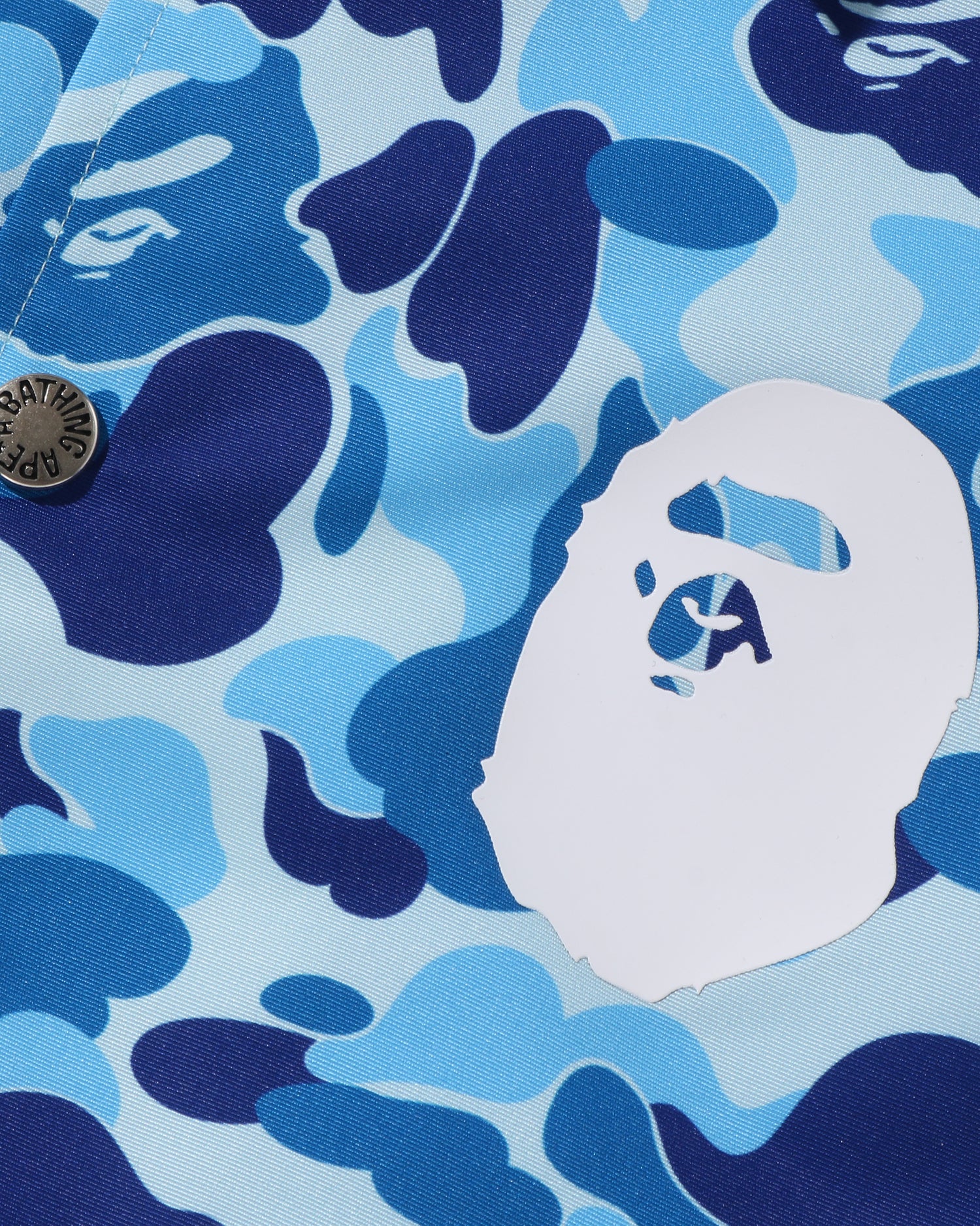 A BATHING APE® Kids Abc Camo College Coach Jacket Jr | Bape
