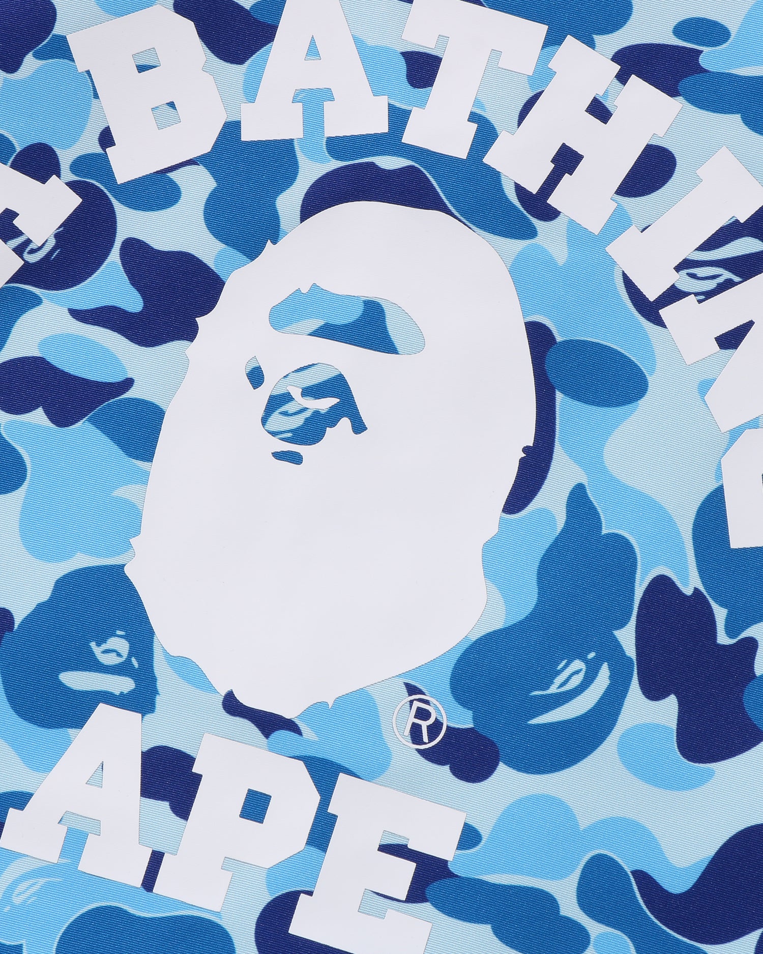 A BATHING APE® Kids Abc Camo College Coach Jacket Jr | Bape