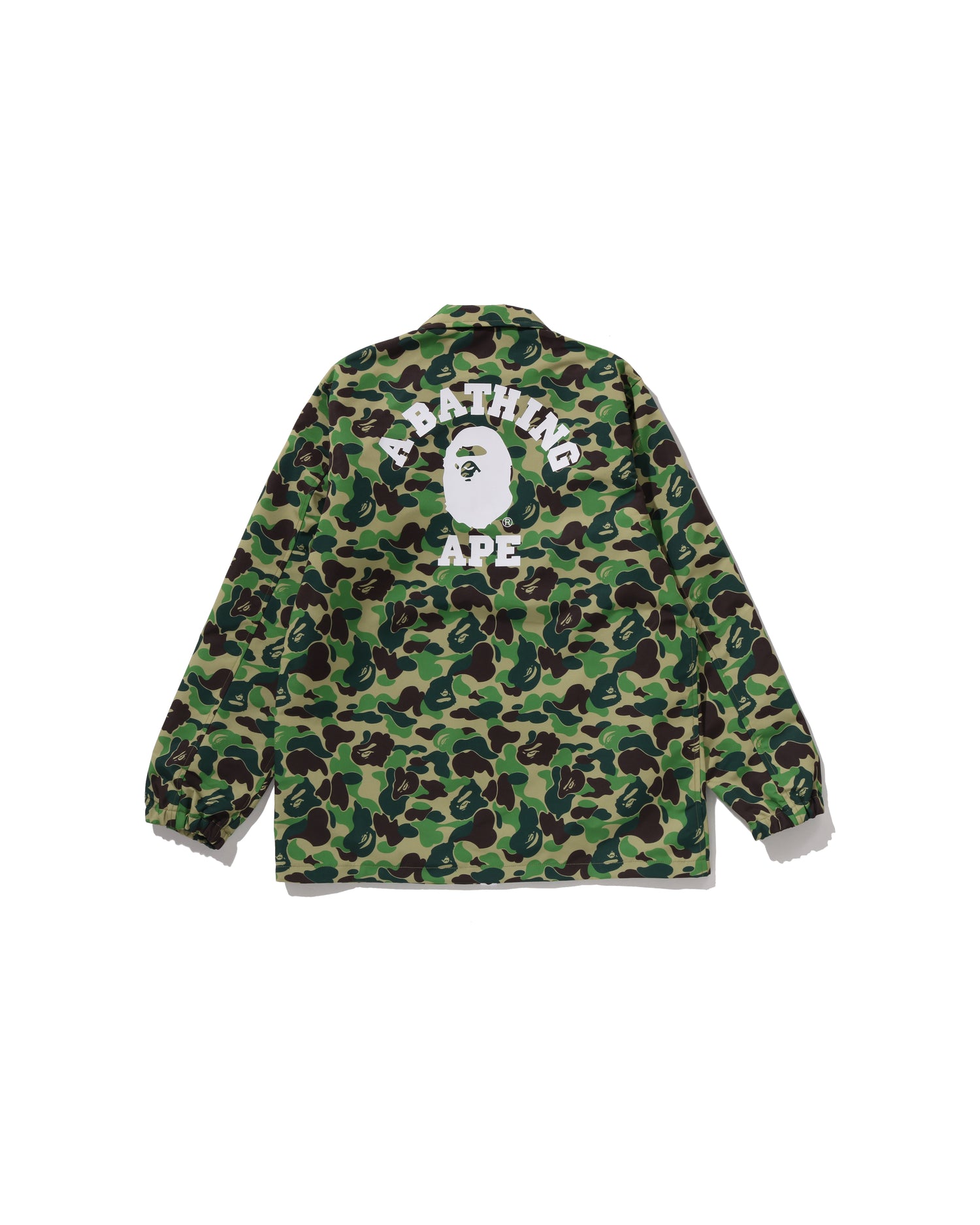 A BATHING APE® Kids Abc Camo College Coach Jacket Jr | Bape