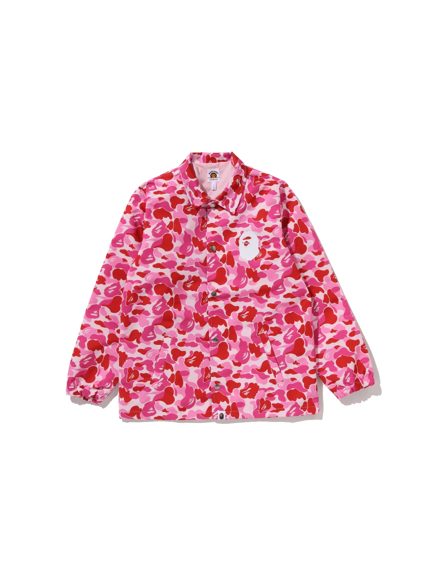 A BATHING APE® Kids Abc Camo College Coach Jacket Jr | Bape