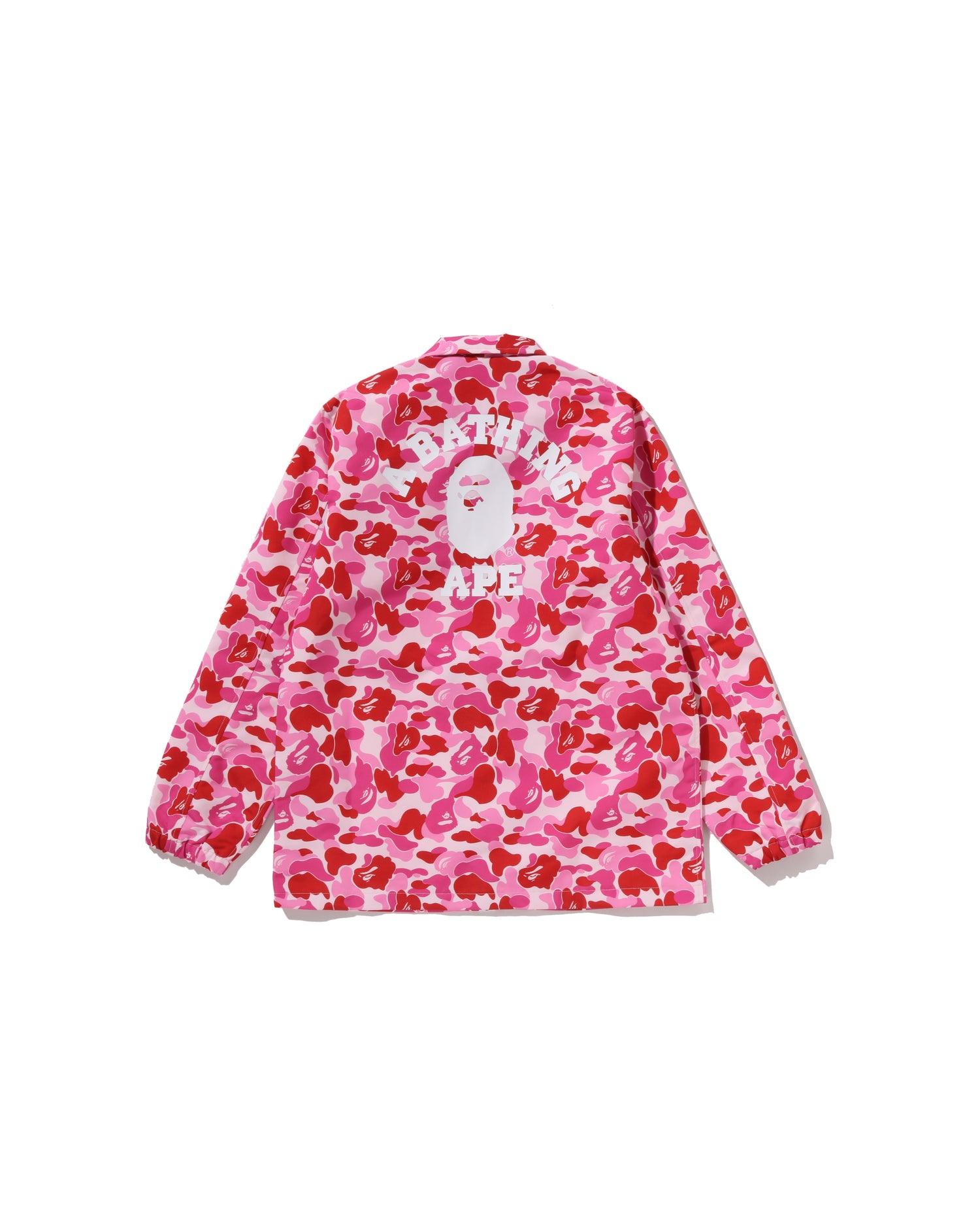 BAPE KIDS ピンクカモ コーチジャケット 110 A BATHING APE® Kids Abc Camo College Coach Jacket Jr | Bape