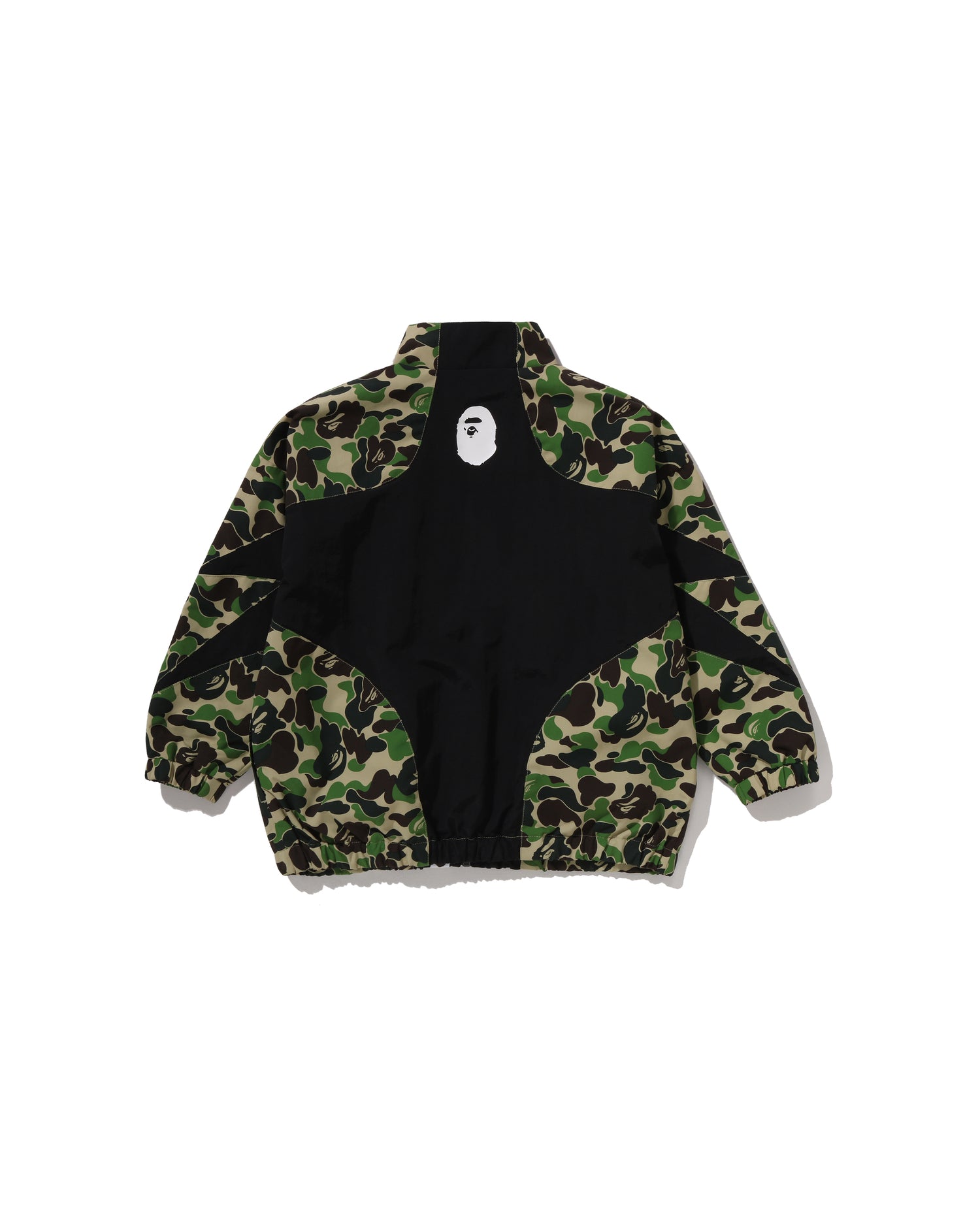 A BATHING APE® Kids Abc Camo Embroidery Patch Loose Fit Jacket