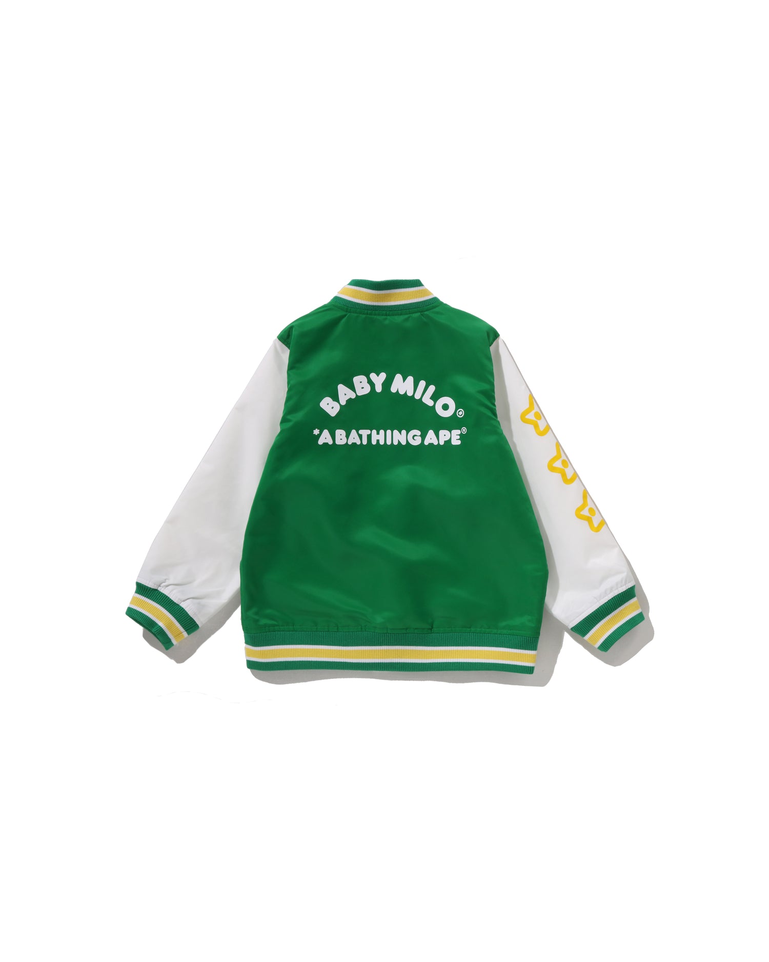 A BATHING APE® Kids Baby Milo Varsity Jacket | Bape official