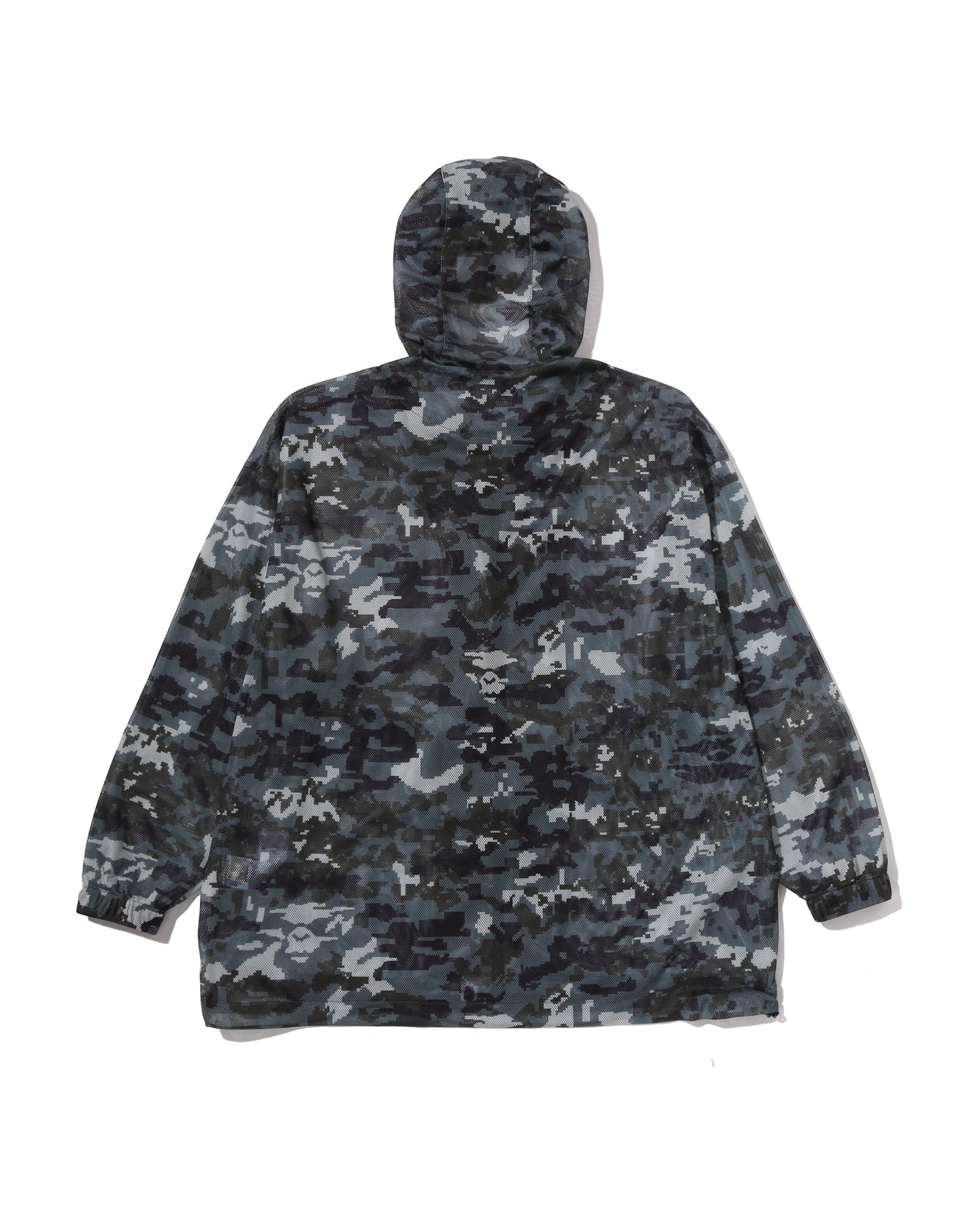 A BATHING APE® Multi Pixel Camo Mesh Hoodie Jacket | Bape official