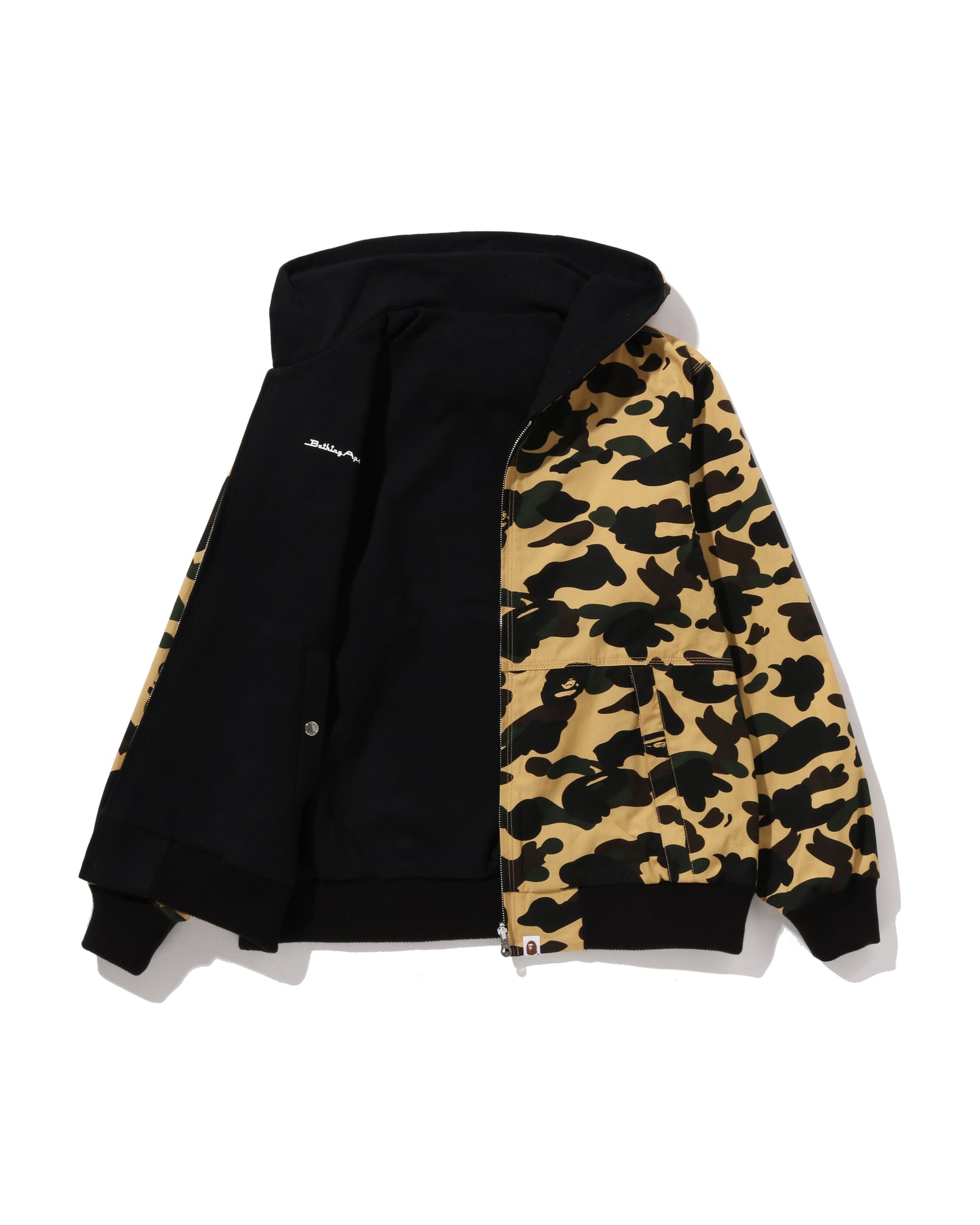 A BATHING APE® 1st Camo Reversible Zip Hoodie Jacket | Bape