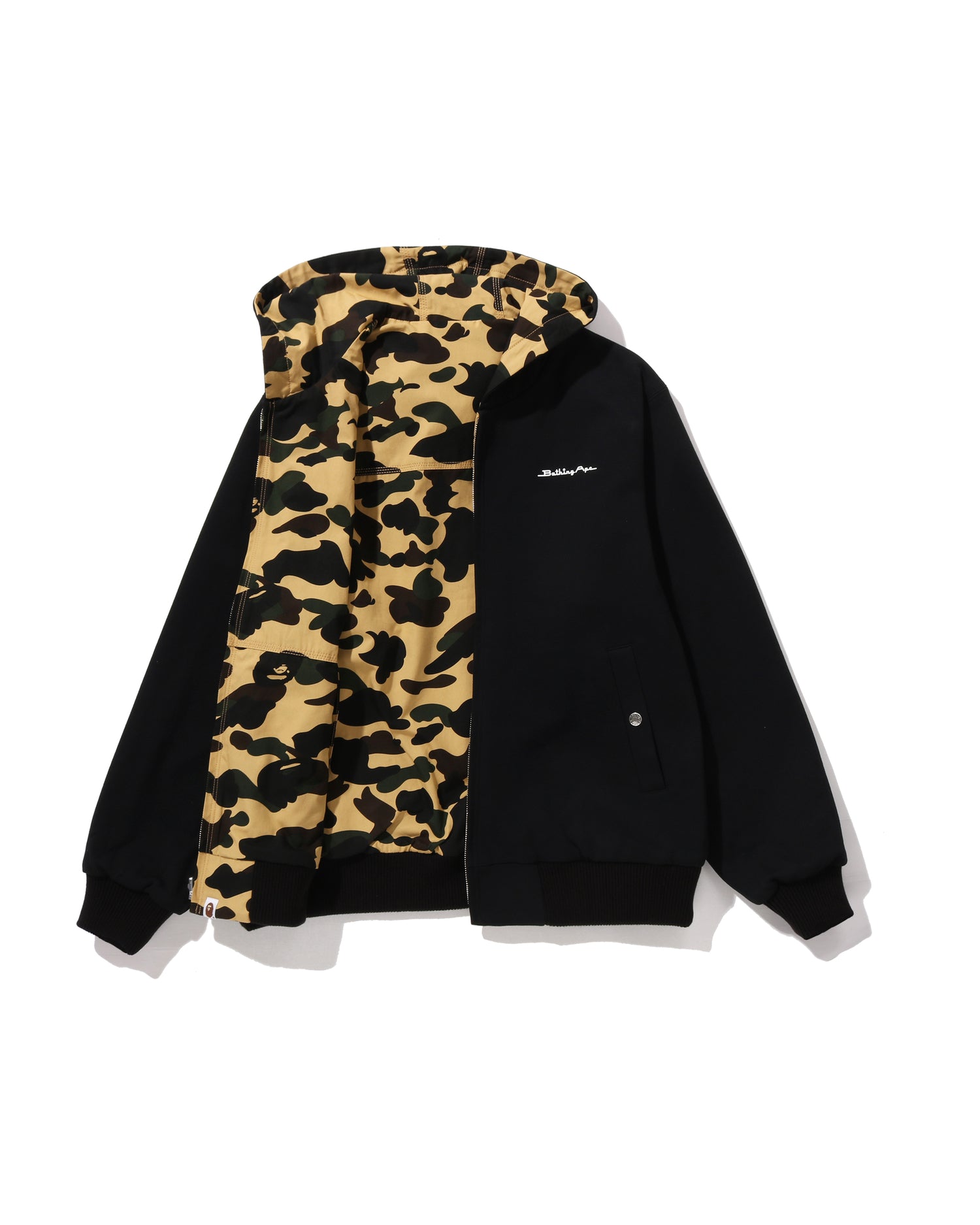 A BATHING APE® 1st Camo Reversible Zip Hoodie Jacket | Bape