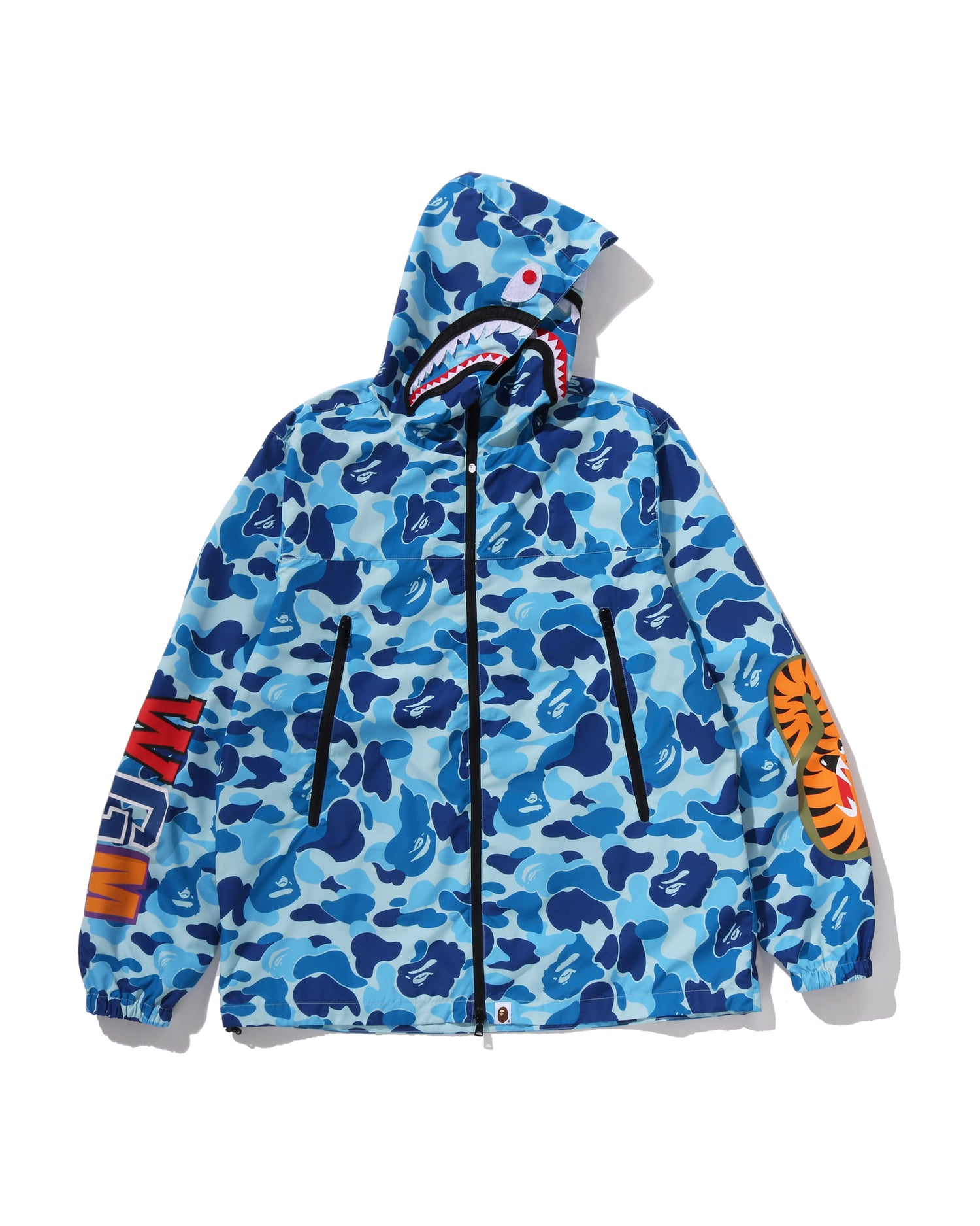 A BATHING APE® Abc Camo Shark Hoodie Jacket | Bape official