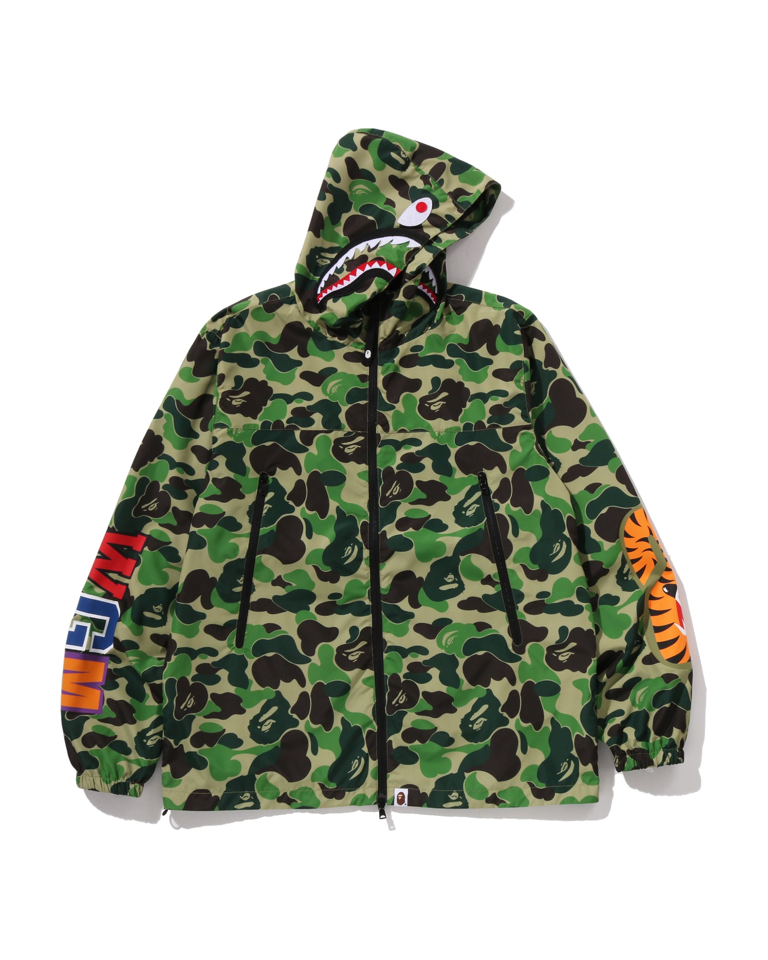 A BATHING APE® Abc Camo Shark Hoodie Jacket | Bape official