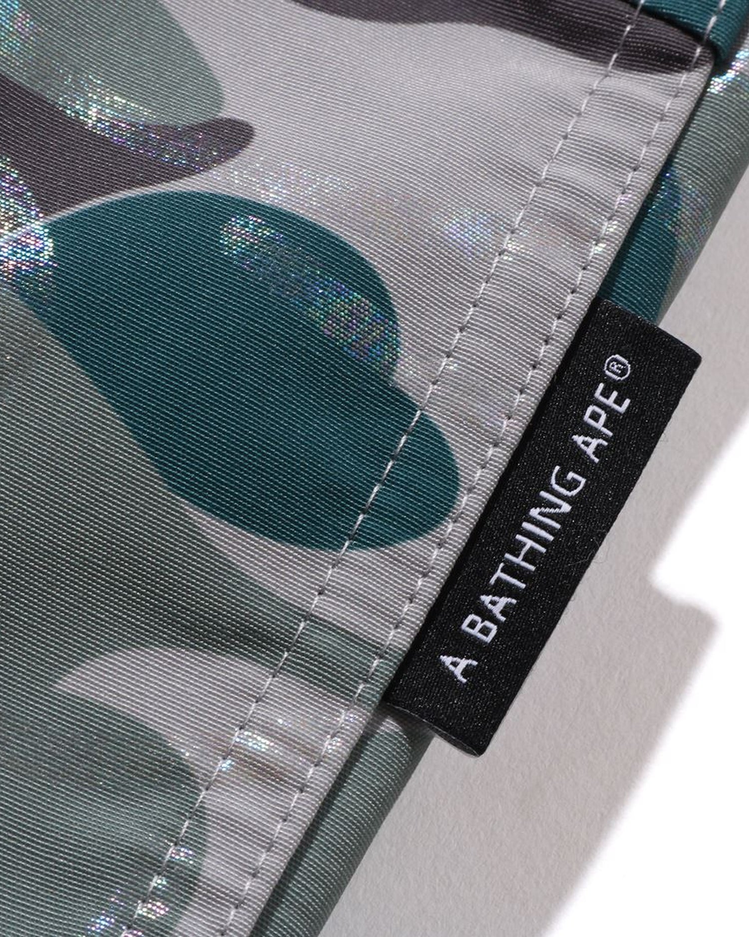 A BATHING APE® Laminated Camo Snowboard Jacket | Bape