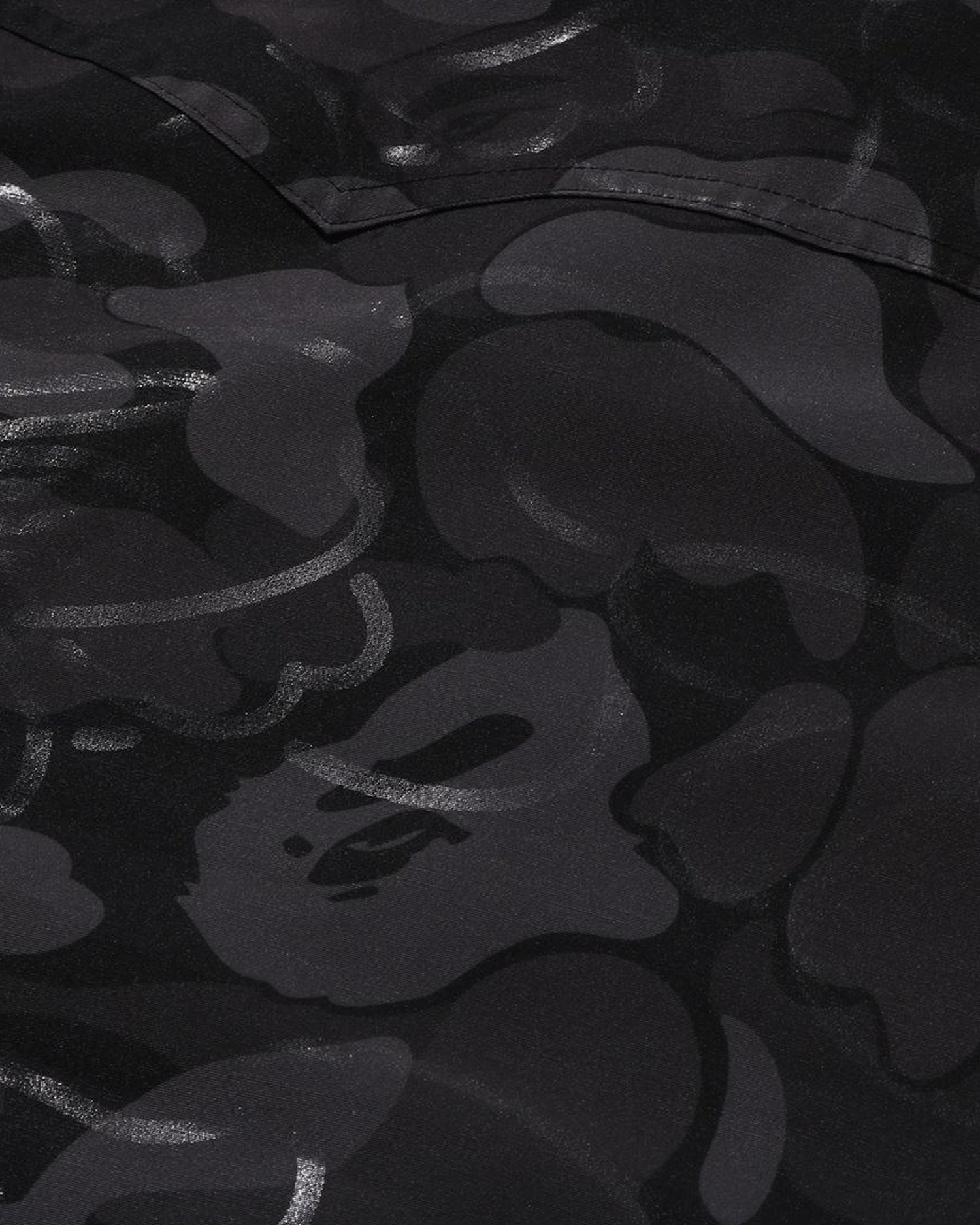 A BATHING APE® Laminated Camo Snowboard Jacket | Bape