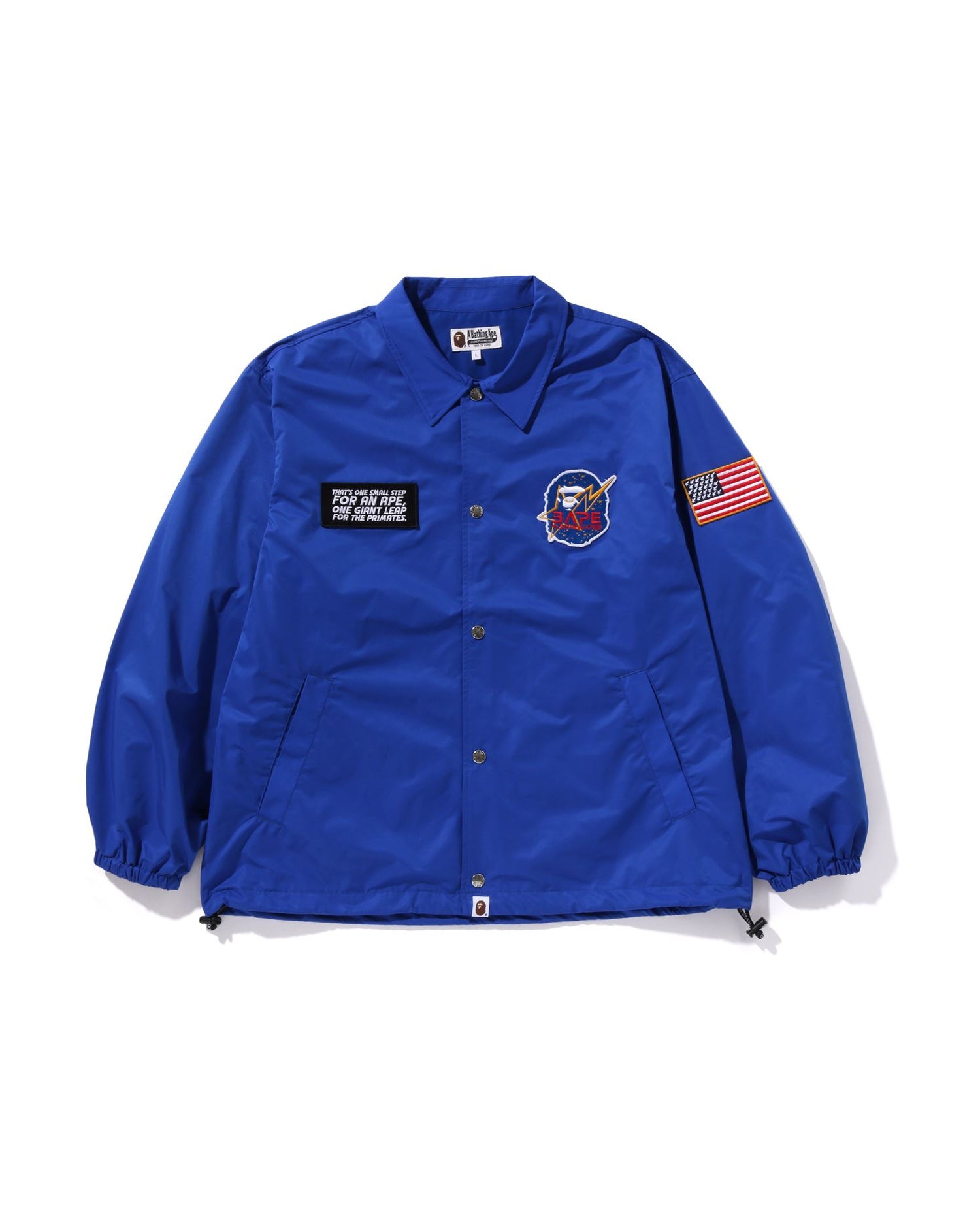 A BATHING APE® Space Ape Relaxed Fit Coach Jacket | Bape