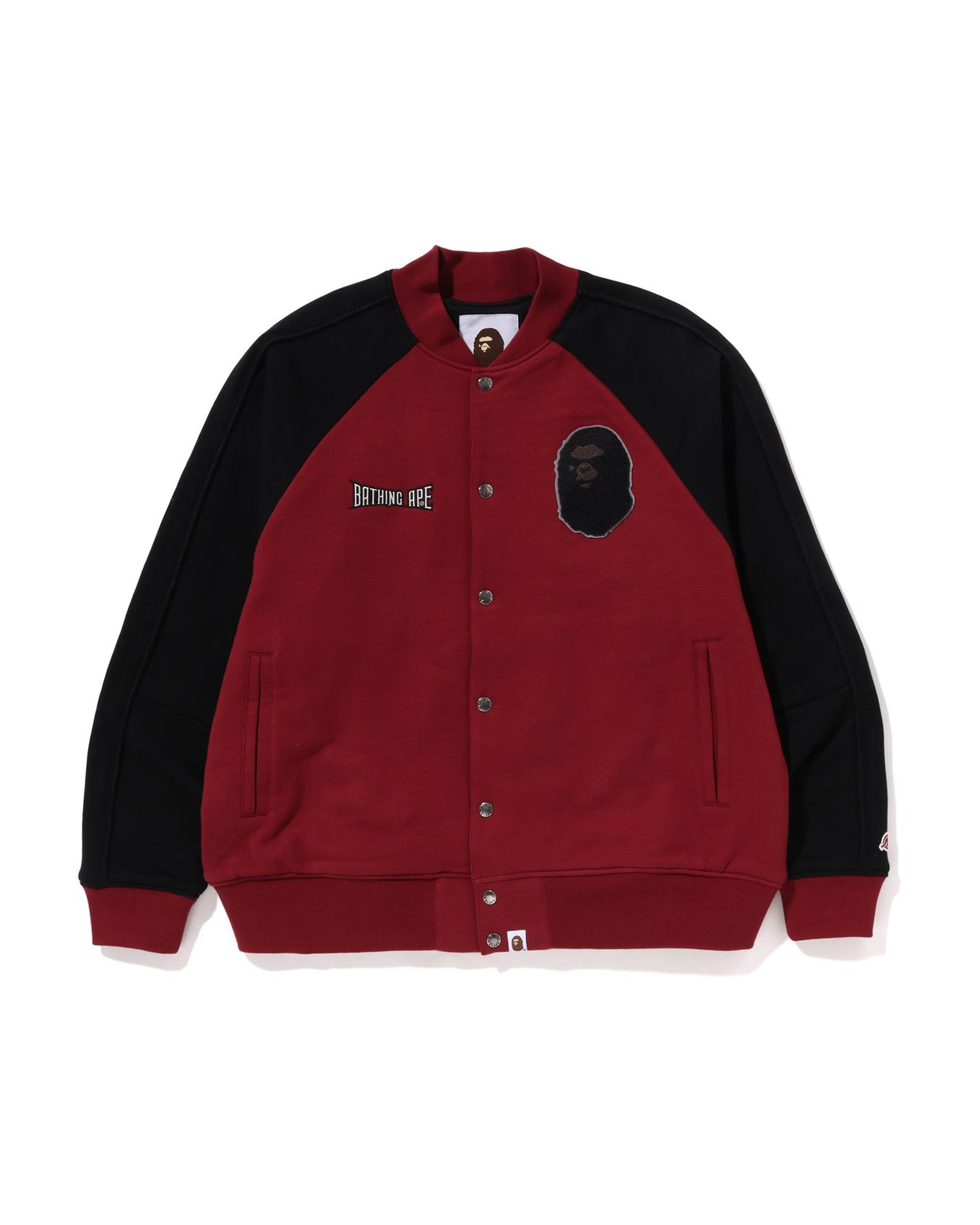 A BATHING APE BAPE Sweat Varsity Jacket Bape official website INT.BAPE .COM