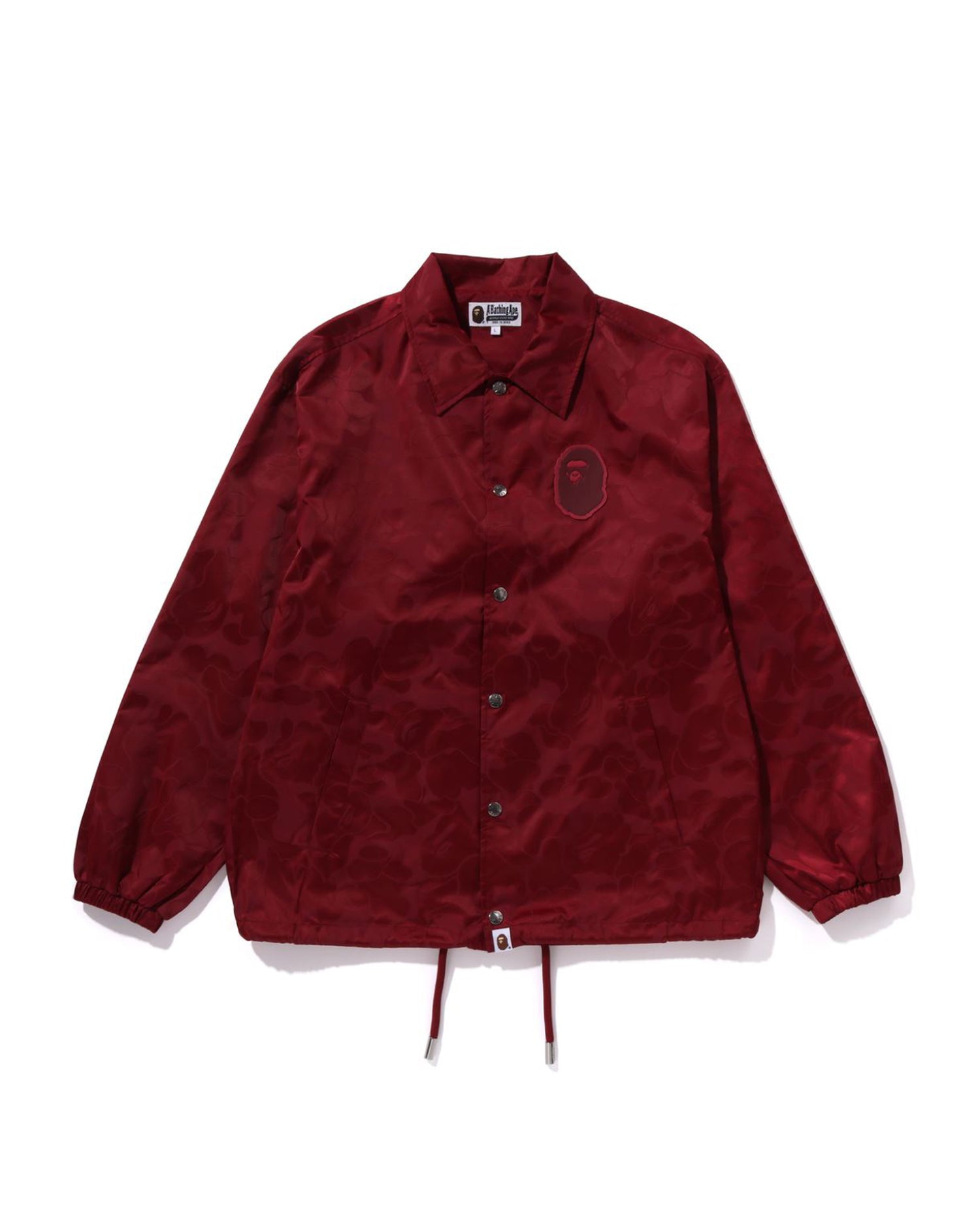 A BATHING APE® Tonal Solid Camo Coach Jacket | Bape official A BATHING APE® Tonal Solid Camo Coach Jacket | Bape official