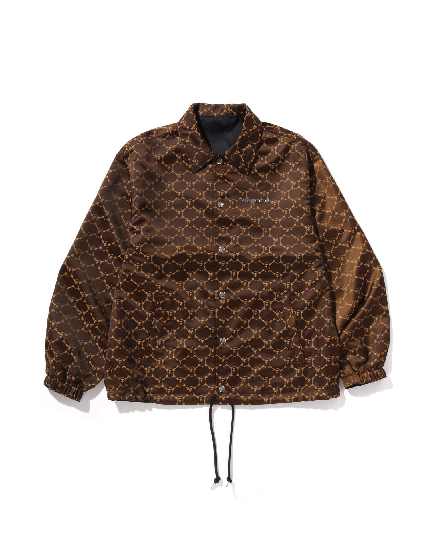 A BATHING APE® Solid Camo Jacquard Nylon Reversible Coach