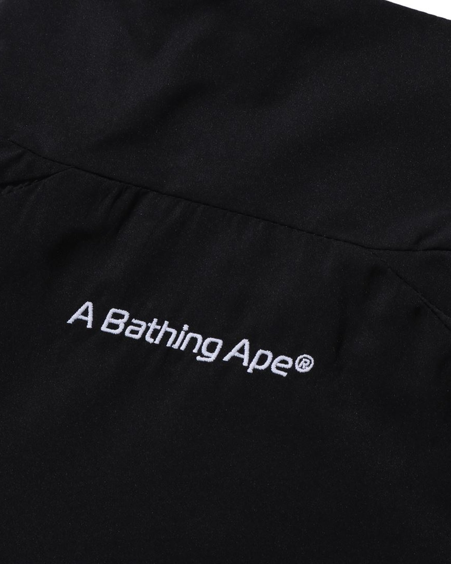 A BATHING APE® Bathing Ape Logo Nylon Track Jacket | Bape