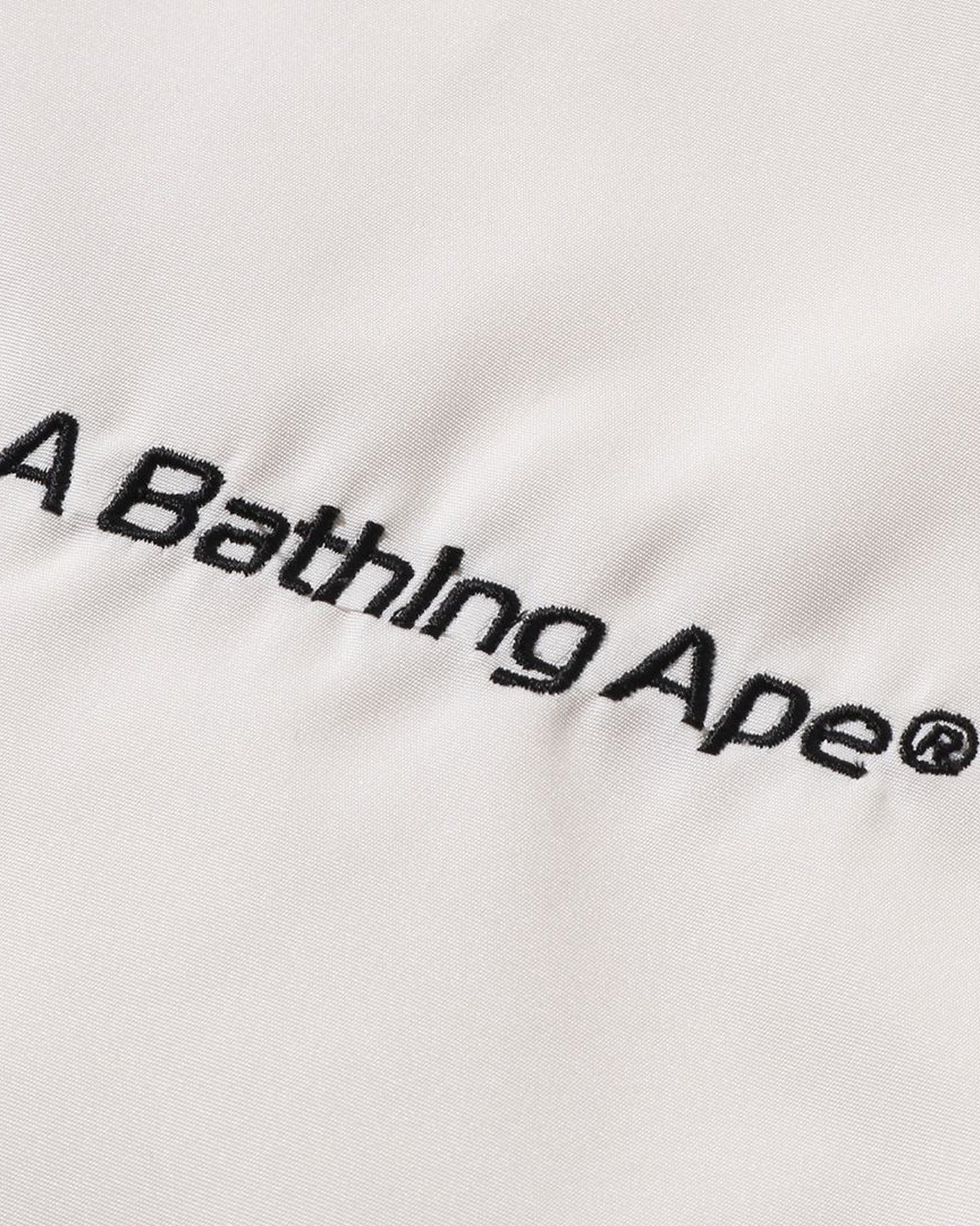A BATHING APE® Bathing Ape Logo Nylon Track Jacket | Bape
