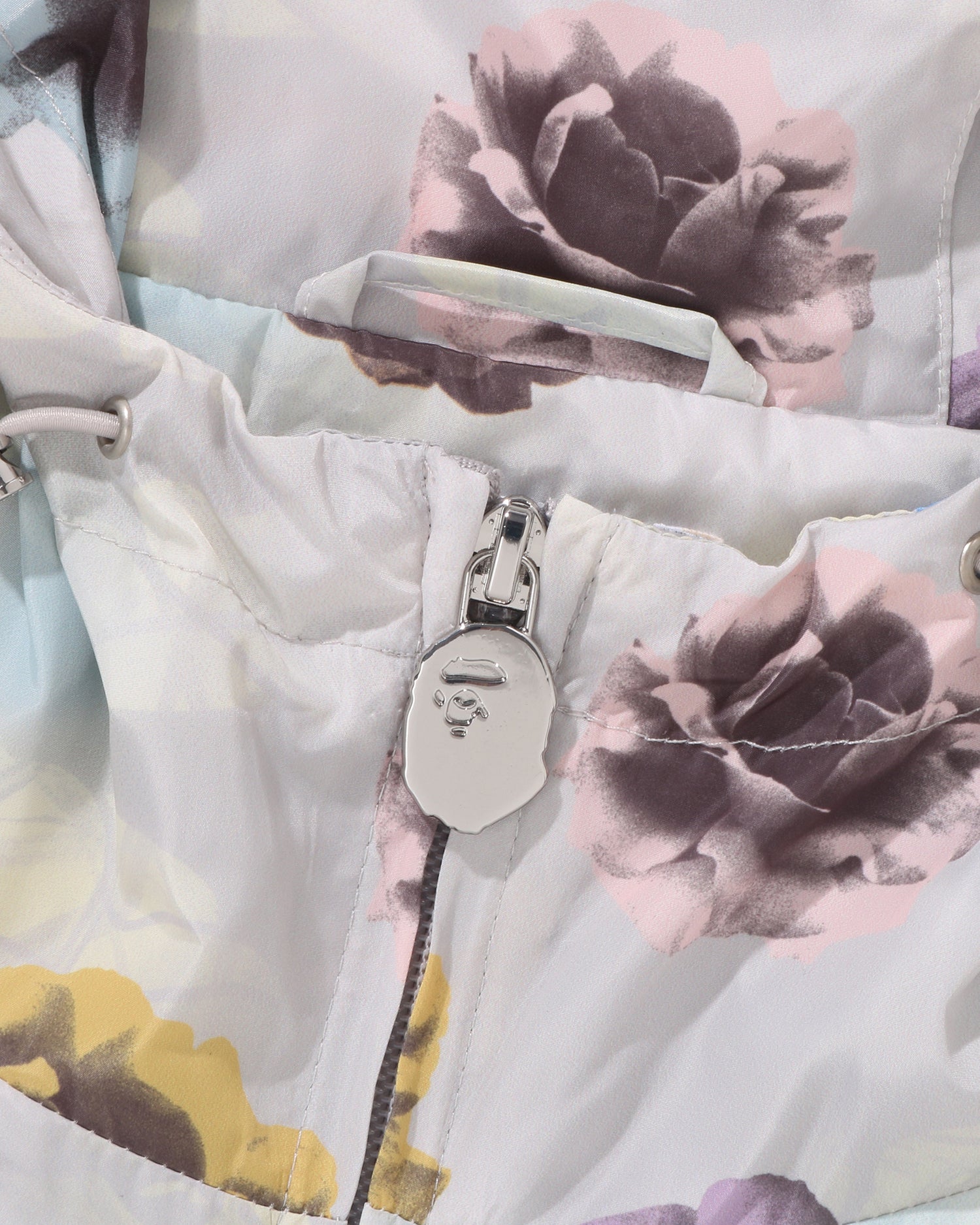 A BATHING APE® Floral Camo Nylon Hooded Jacket | Bape