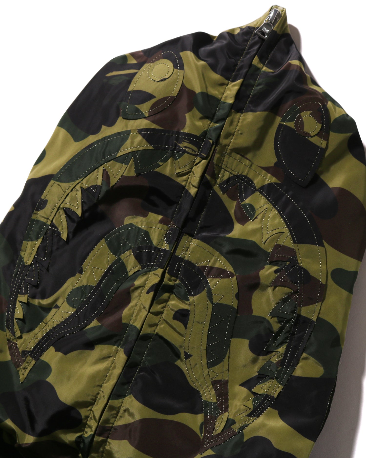 A BATHING APE® 1st Camo Jacquard Shark Full Zip Jacket