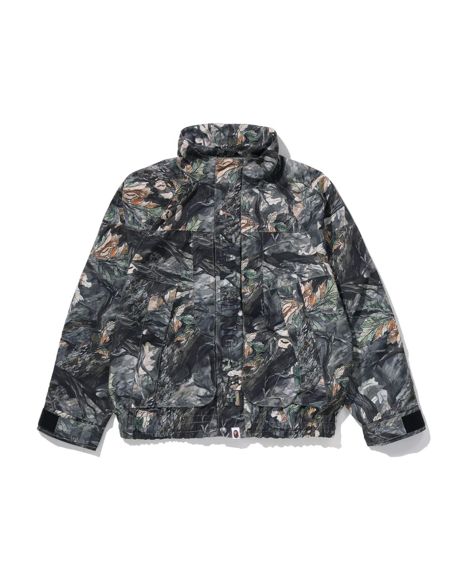 A BATHING APE® Tree Edge Camo Hooded Snowboard Jacket | Bape