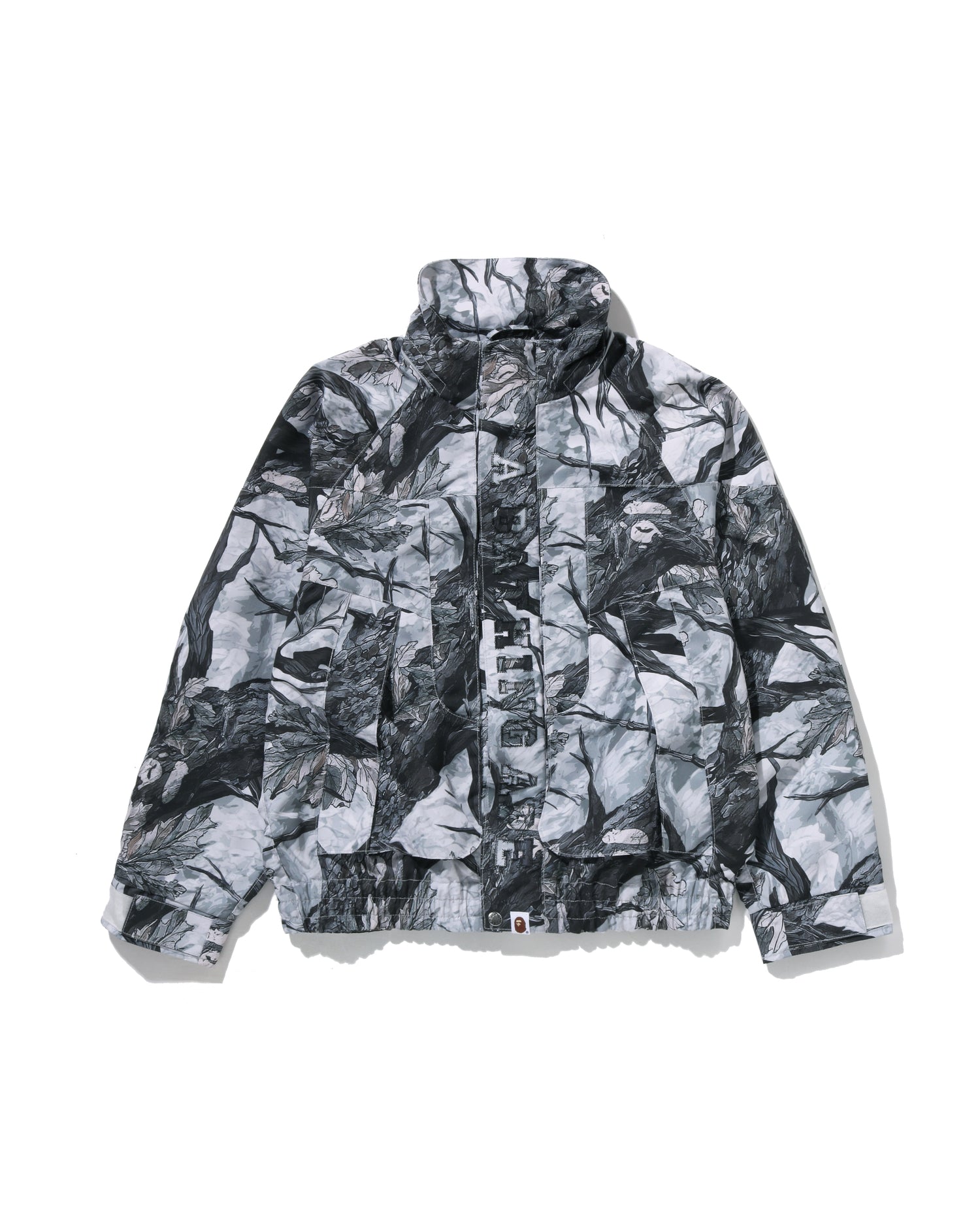 A BATHING APE® Tree Edge Camo Hooded Snowboard Jacket | Bape